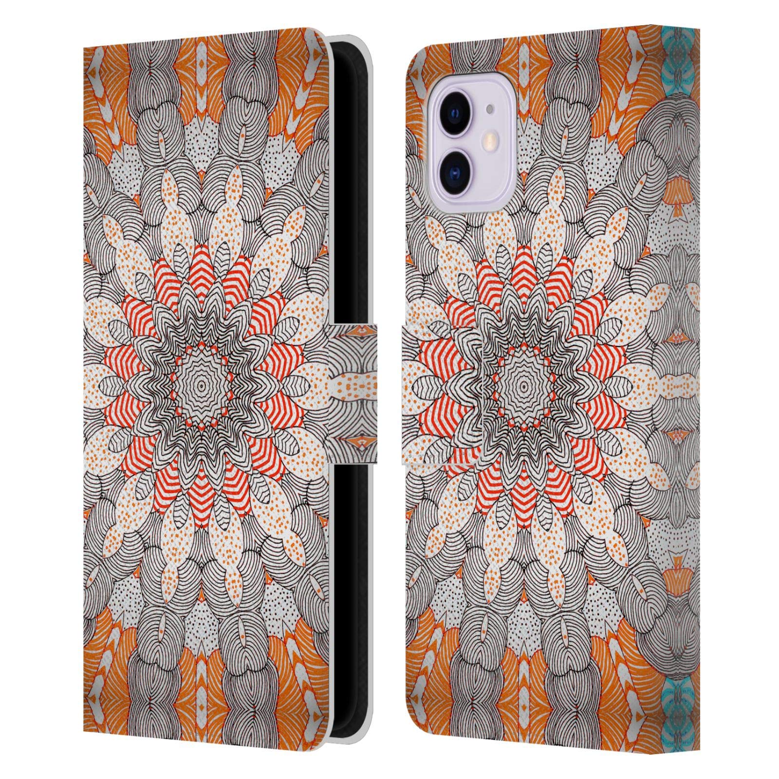 Carcasa Mandala de Cuero Tipo Libro para iPhone 11 Funda Monika Strigel 7
