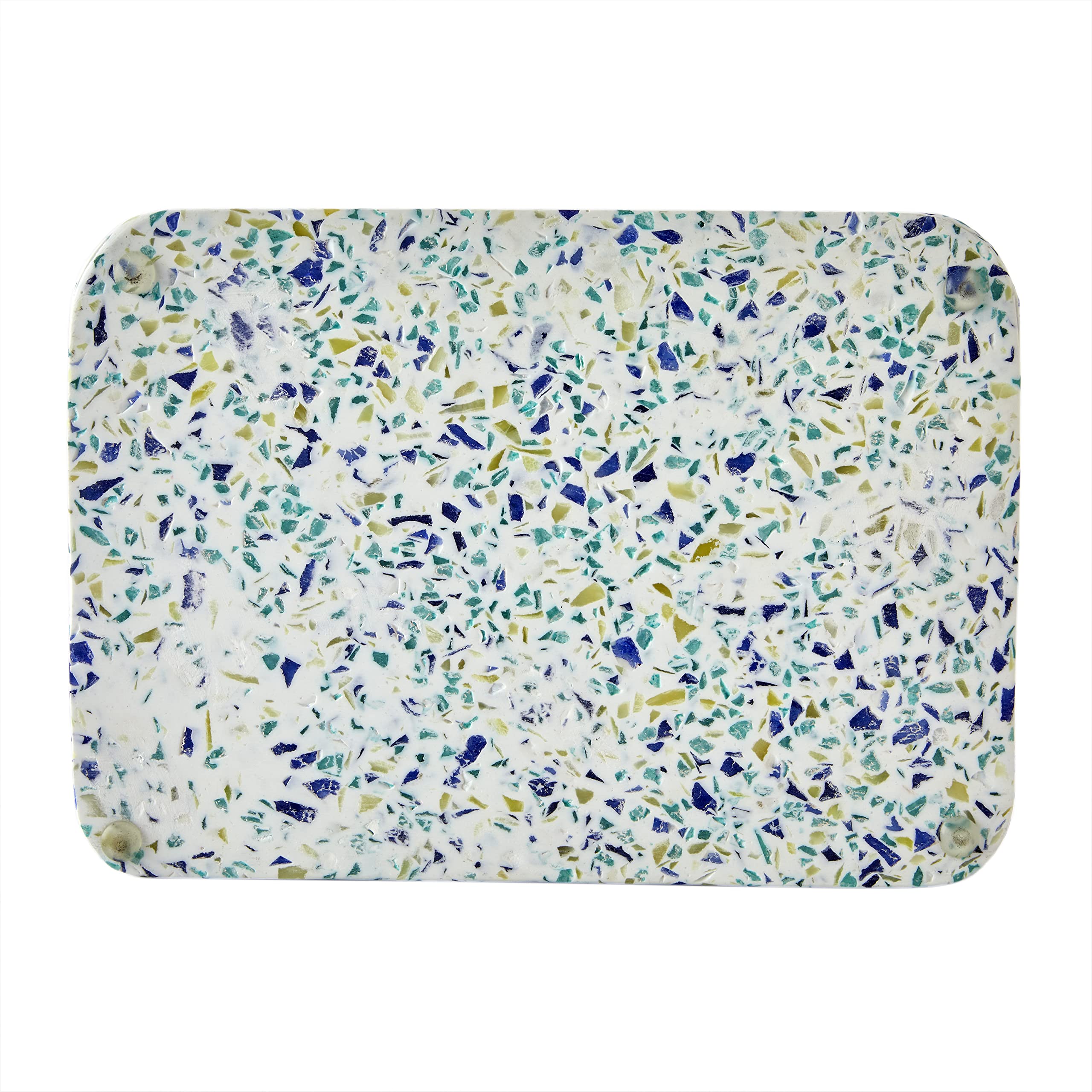 SKL Home por Saturday Knight Ltd. Soporte para Cepillo de Dientes de terrazo Moteado, Multicolor