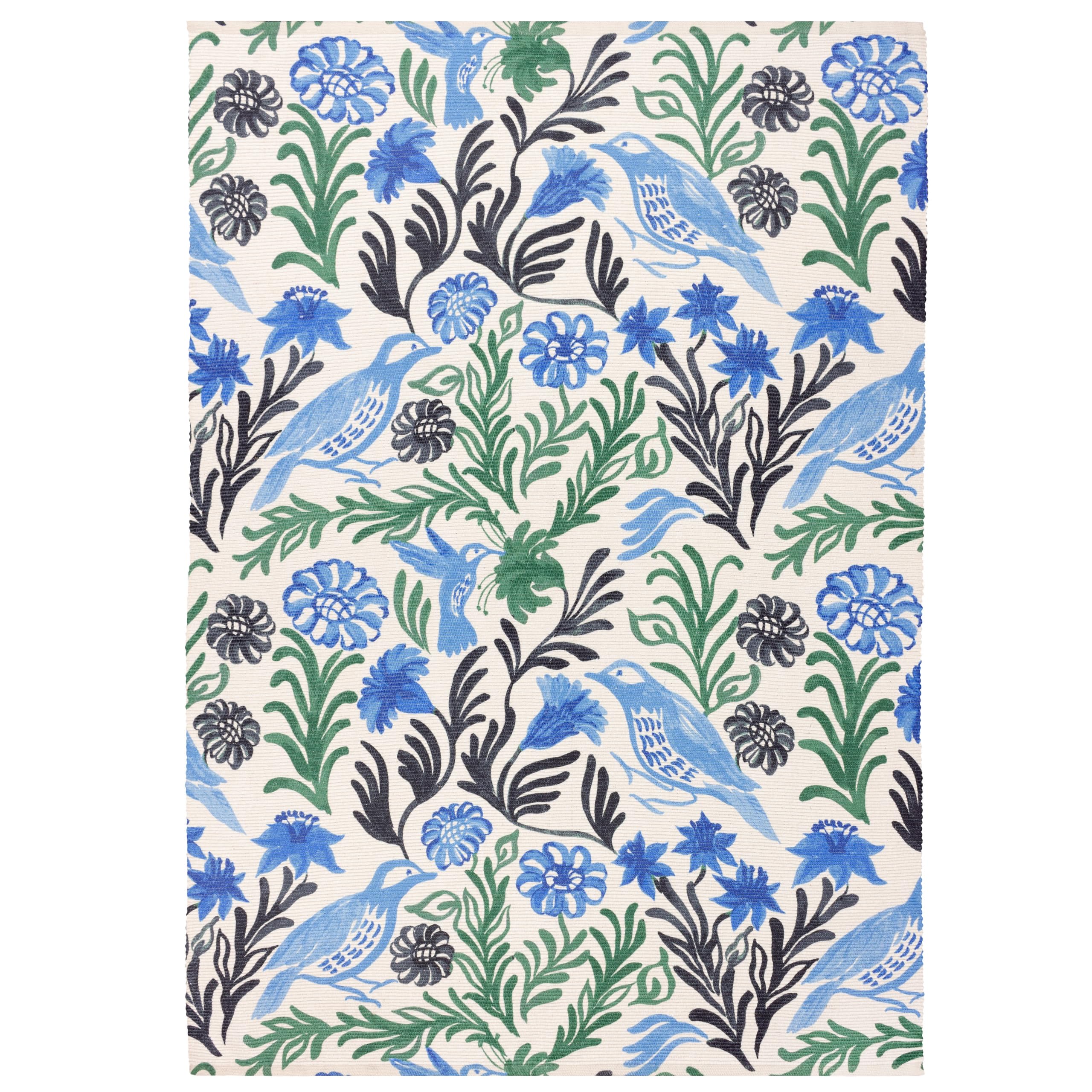 Furn Unisex Blue Alentejo Outdoor/Indoor Washable Rug In | Size: 120Cm X 170Cm