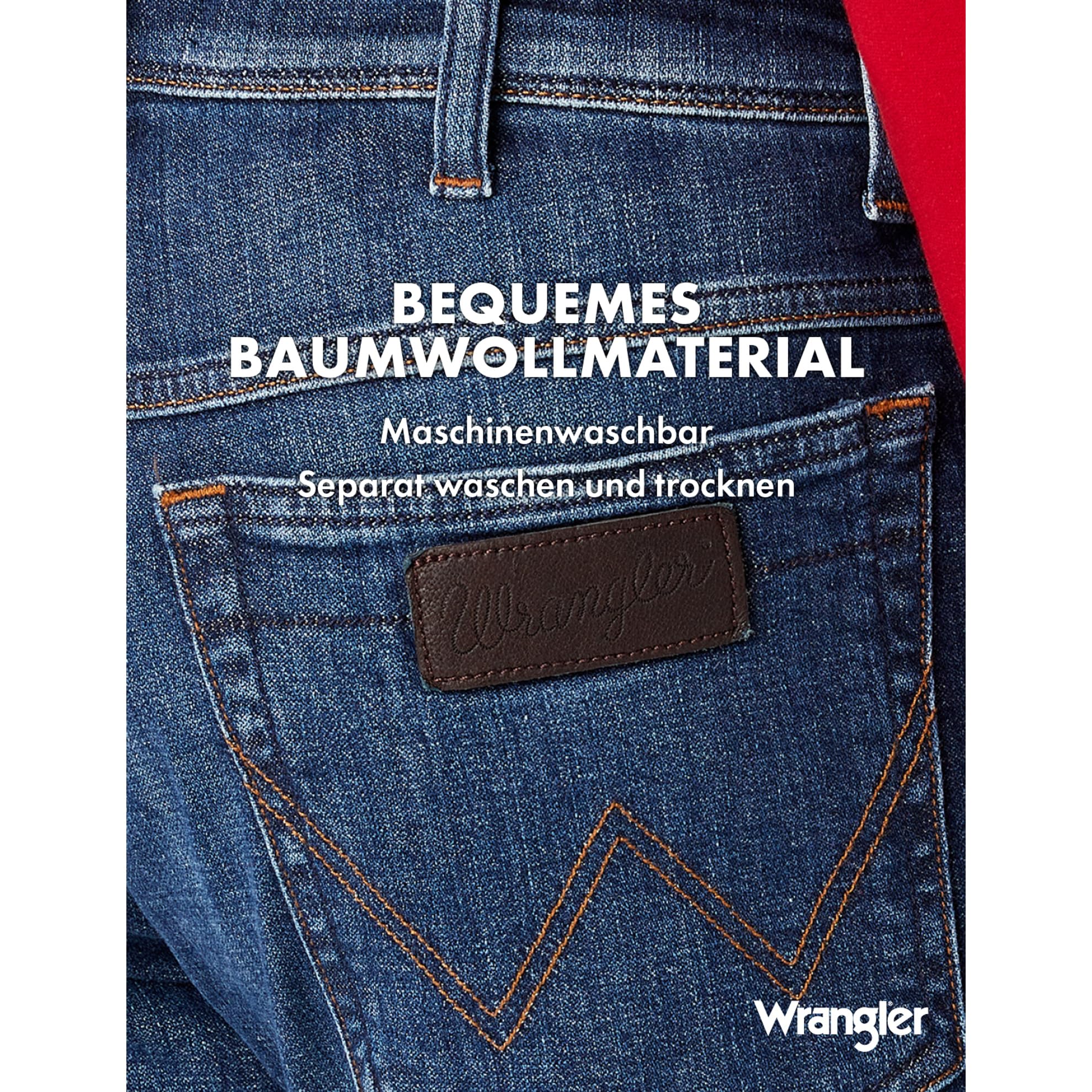 Wrangler - Jeans Herren - Authentic Straight Fit - Texas - Night Break – Bild 5