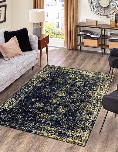 Miniatura 29 de Rugs.com Alfombra de la colección Monte Carlo, alfombra mediana de 4 x 6 pies, color borgoña, perfecta para salas de estar, comedores grandes