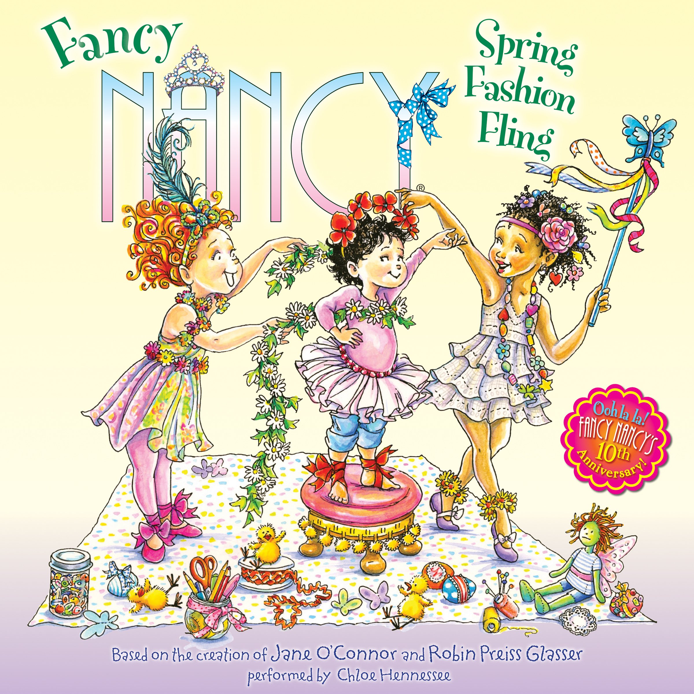Cover art for Fancy Nancy: Spring Fashion Fling