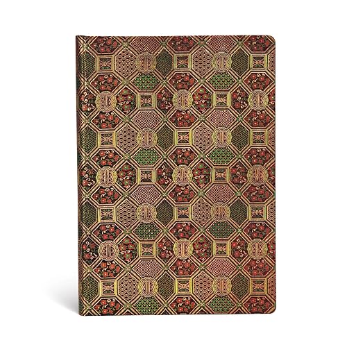 Paperblanks Diari a Copertina Rigida Mandala | Bianco | Midi (130 × 180 mm): Unlined Midi