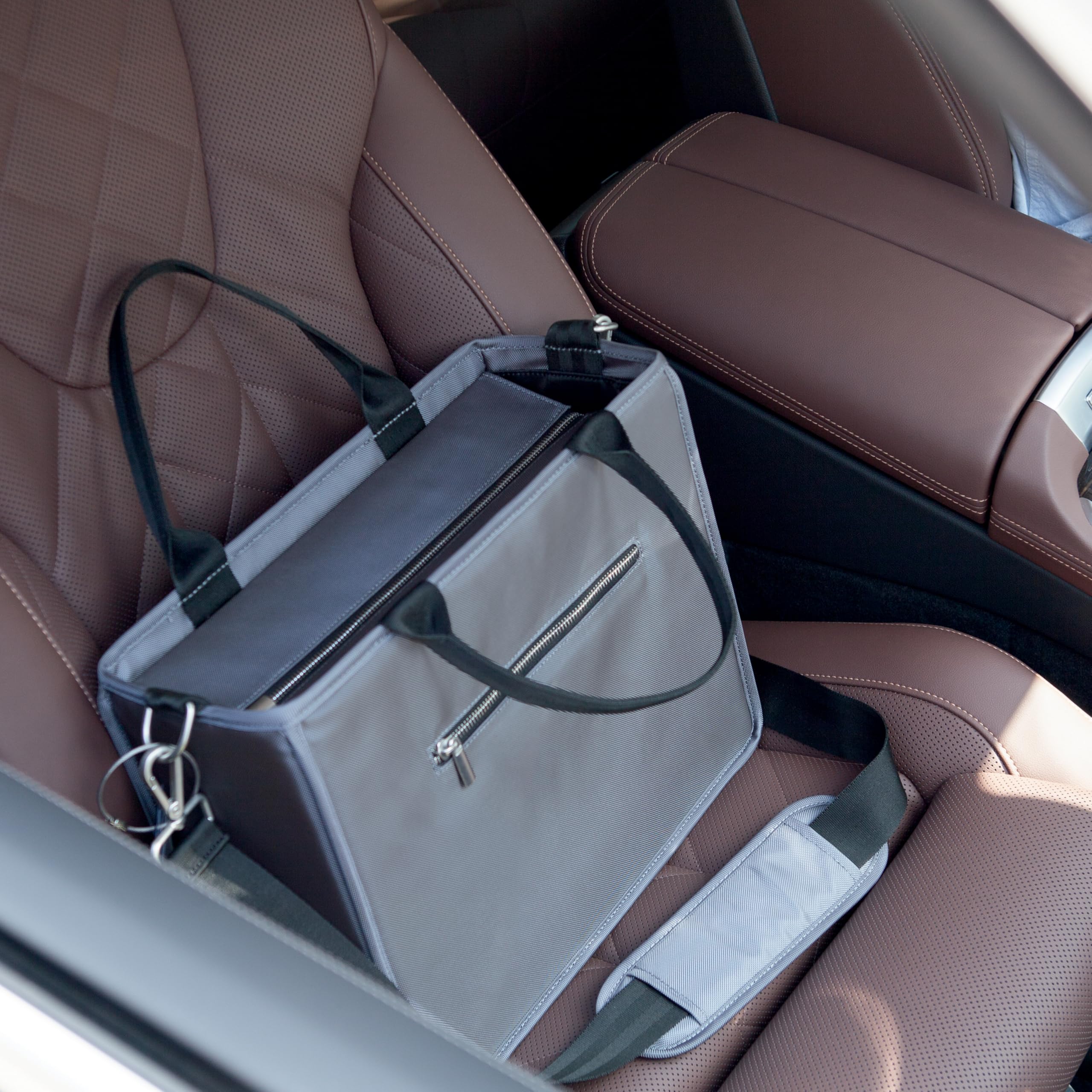 Sigel BA412 Desk Sharing Bag Premium, Organizer für mobiles Arbeiten