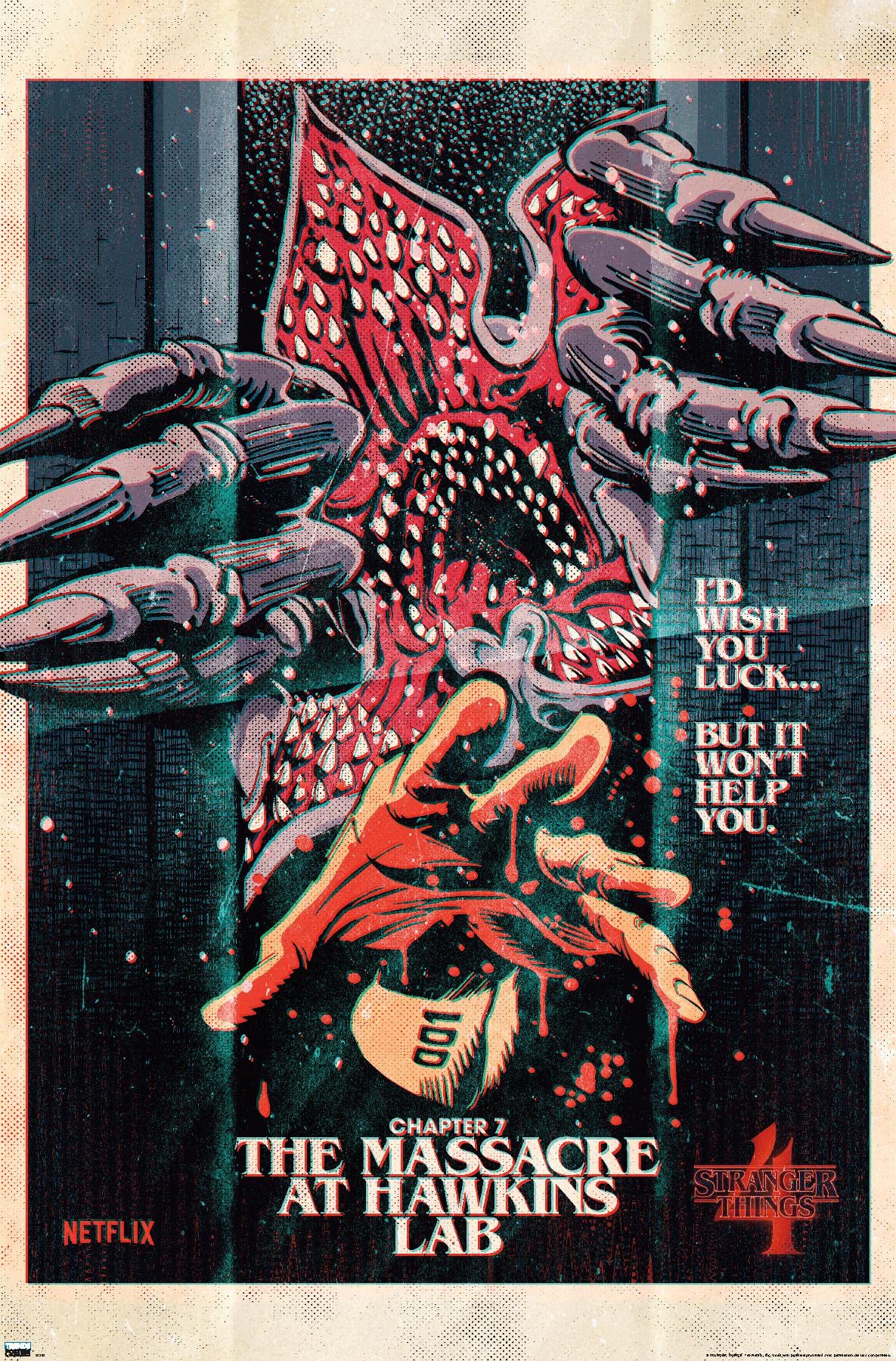 Amazon.com: Trends International Netflix Stranger Things: Season 4