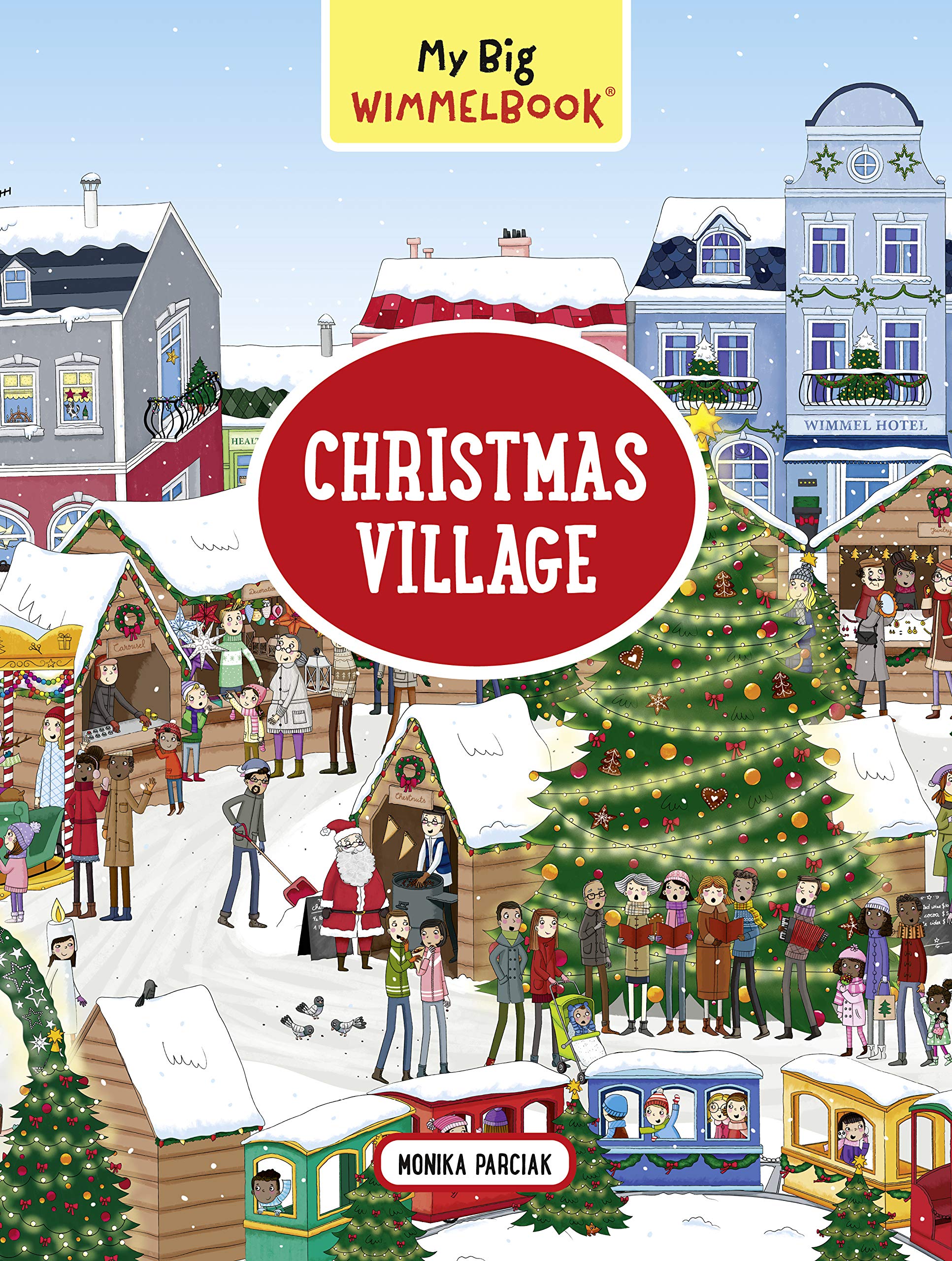 My Big Wimmelbook®―Christmas Village: A Look-and-Find Book (Kids Tell the Story) Board book – November 10, 2020