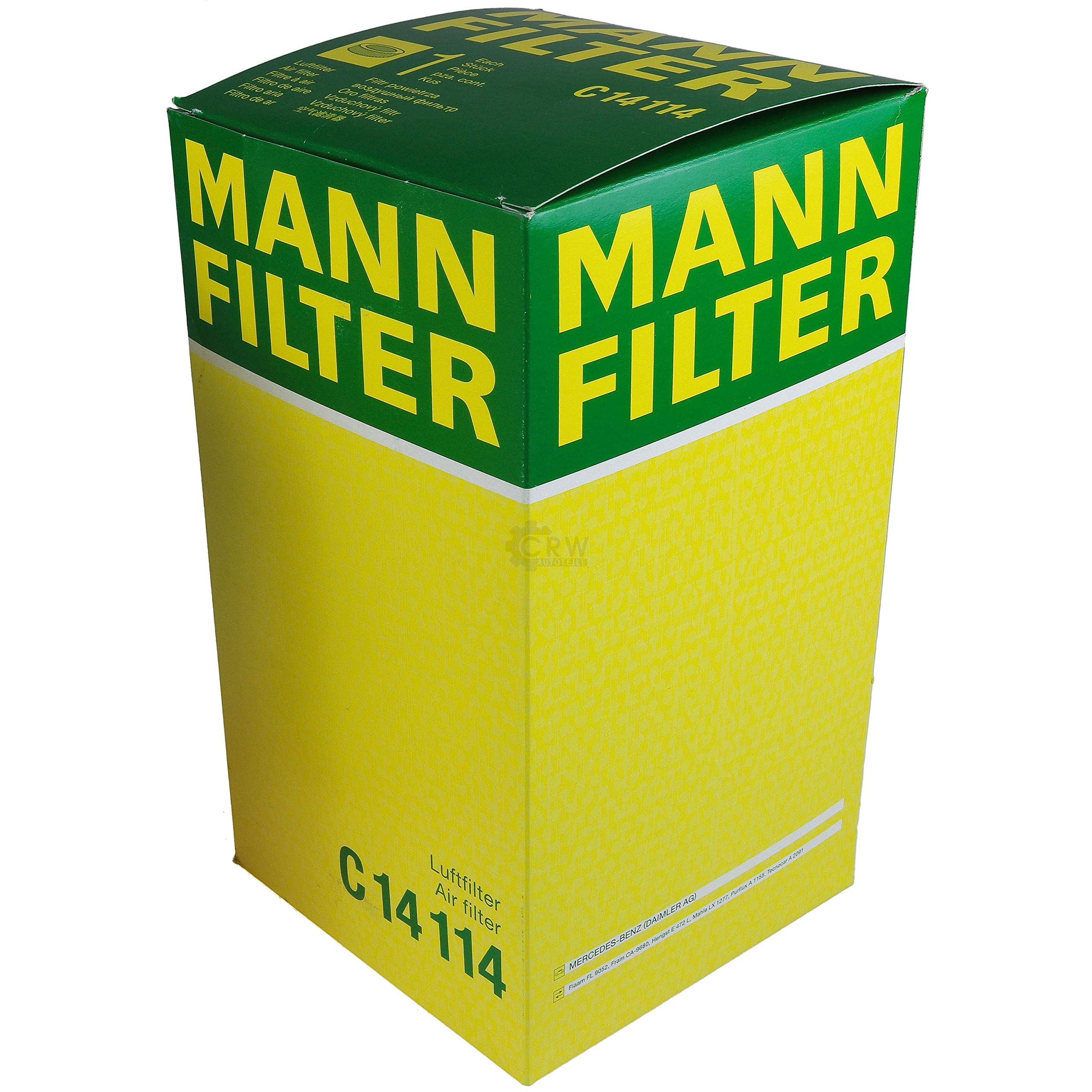 Kit d'inspection 10 l LM LL High Tech 5W-40 + filtre à air MANN