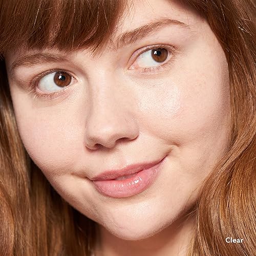 Miniatura 2 de Undone Beauty Lip Life - Tinte labial hidratante con punta exfoliante para una eliminación suave de la piel seca y brillo no pegajoso incoloro,