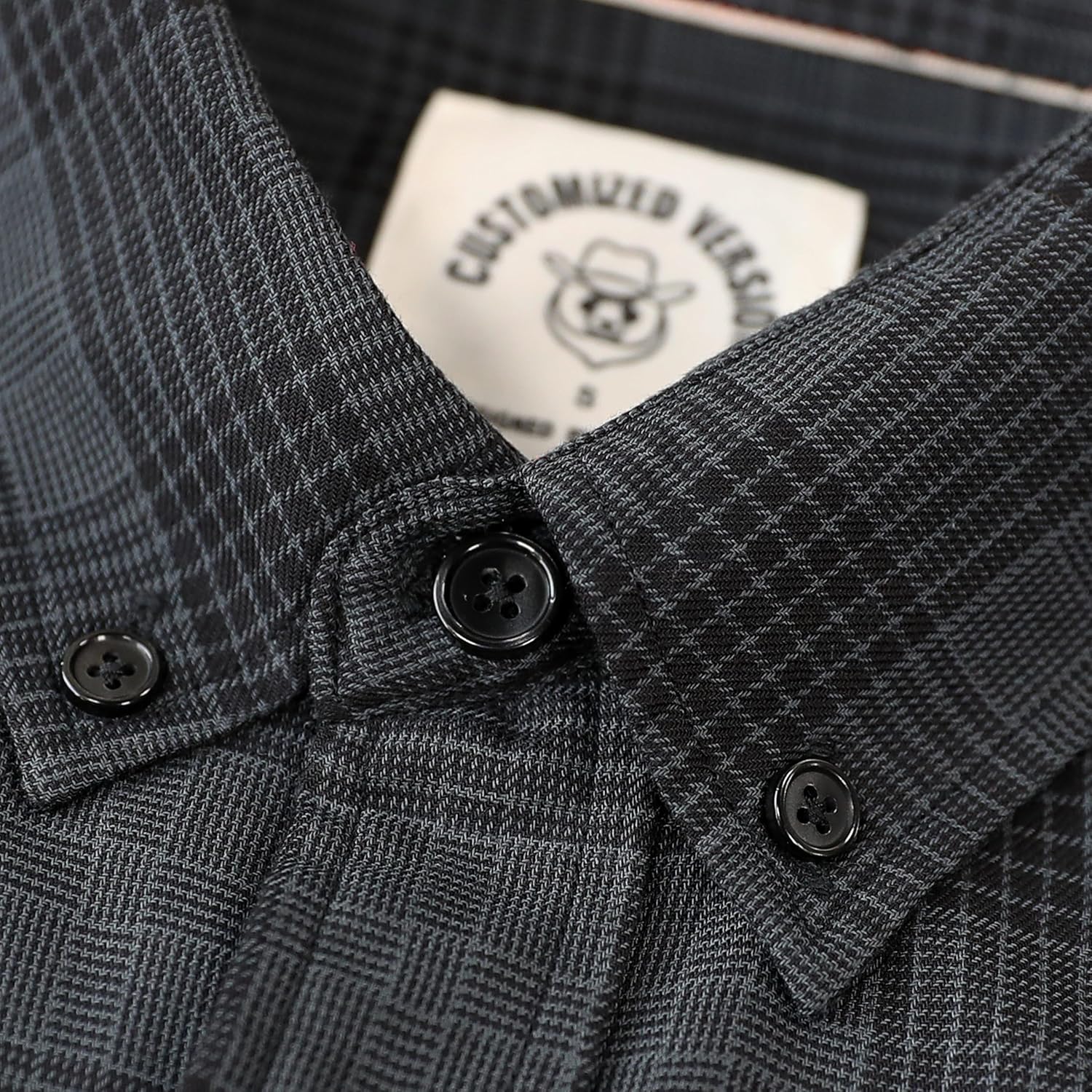 Dubinik® Mens Short Sleeve Button Down Two Pockets Soft Vintage Regular Fit Vintage Fishing Casual Shirts - Image 3