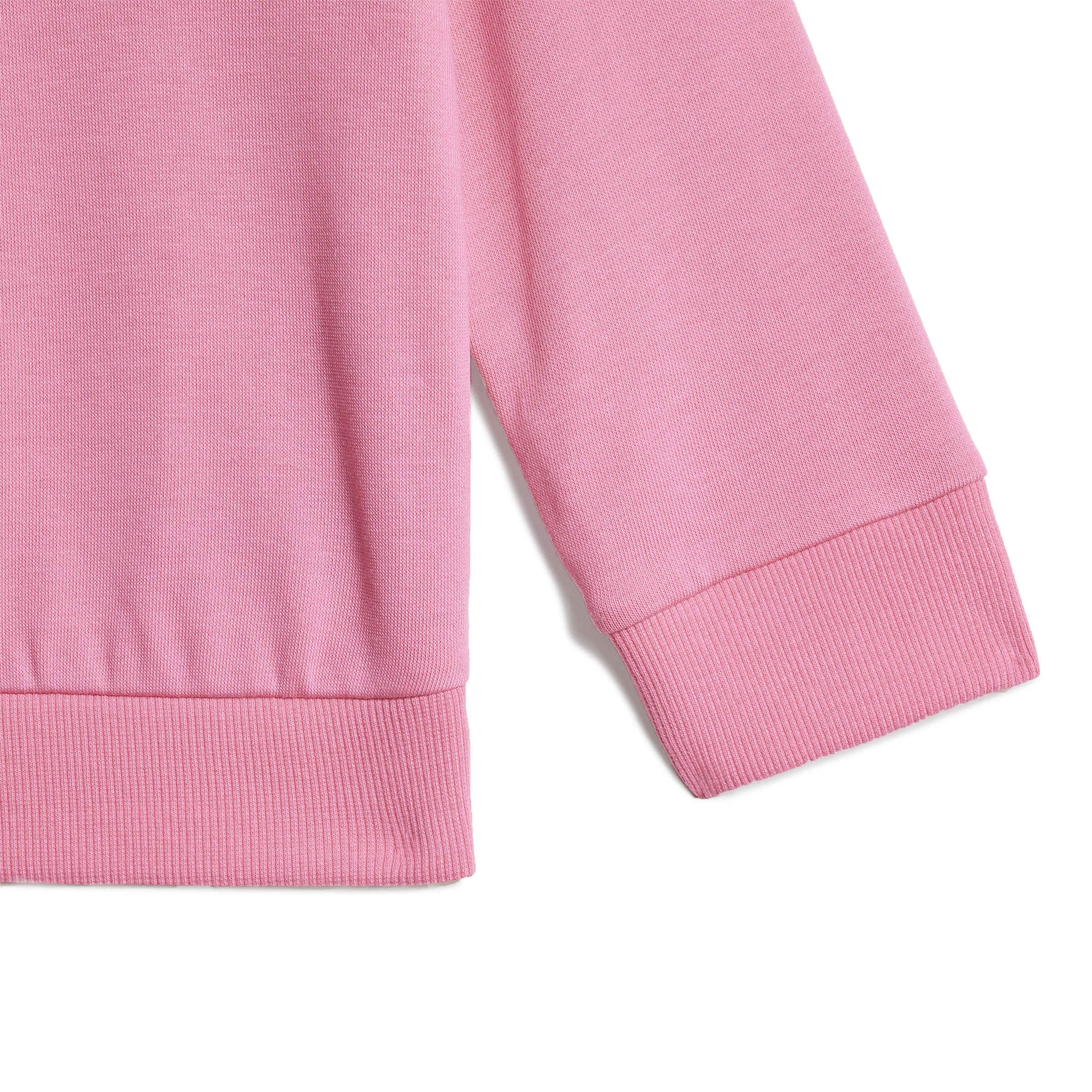 adidas Uniseks - niemowleta Essentials Big Logojogger Track Suit, pink fusion/white, 9-12 Months