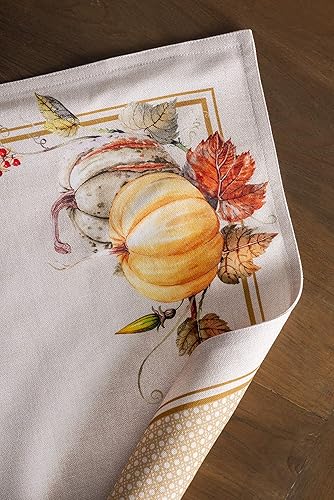 Miniatura 6 de Maison d' Hermine - Juego de 4 manteles individuales, 100% algodón, decorativos y lavables para regalos, hogar, bodas, restaurantes, fiestas,