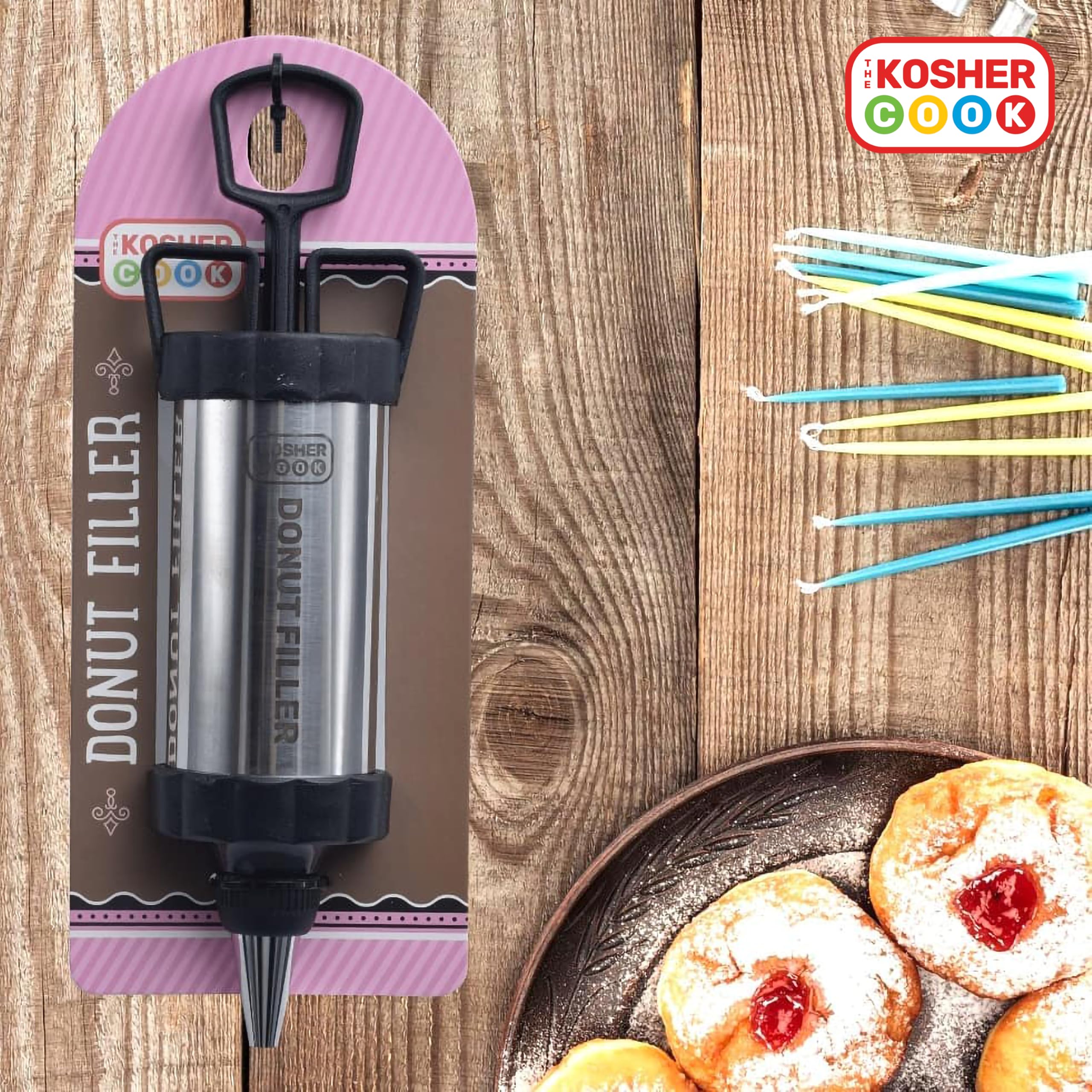 Amazon.com: The Kosher Cook Donut Filling Injector, Stainless