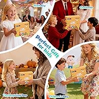 Vista 5 de Kits de arcilla seca al aire – 12 cajas de arcilla mágica de modelado para niños, juego de manualidades de arcilla para moldear temática