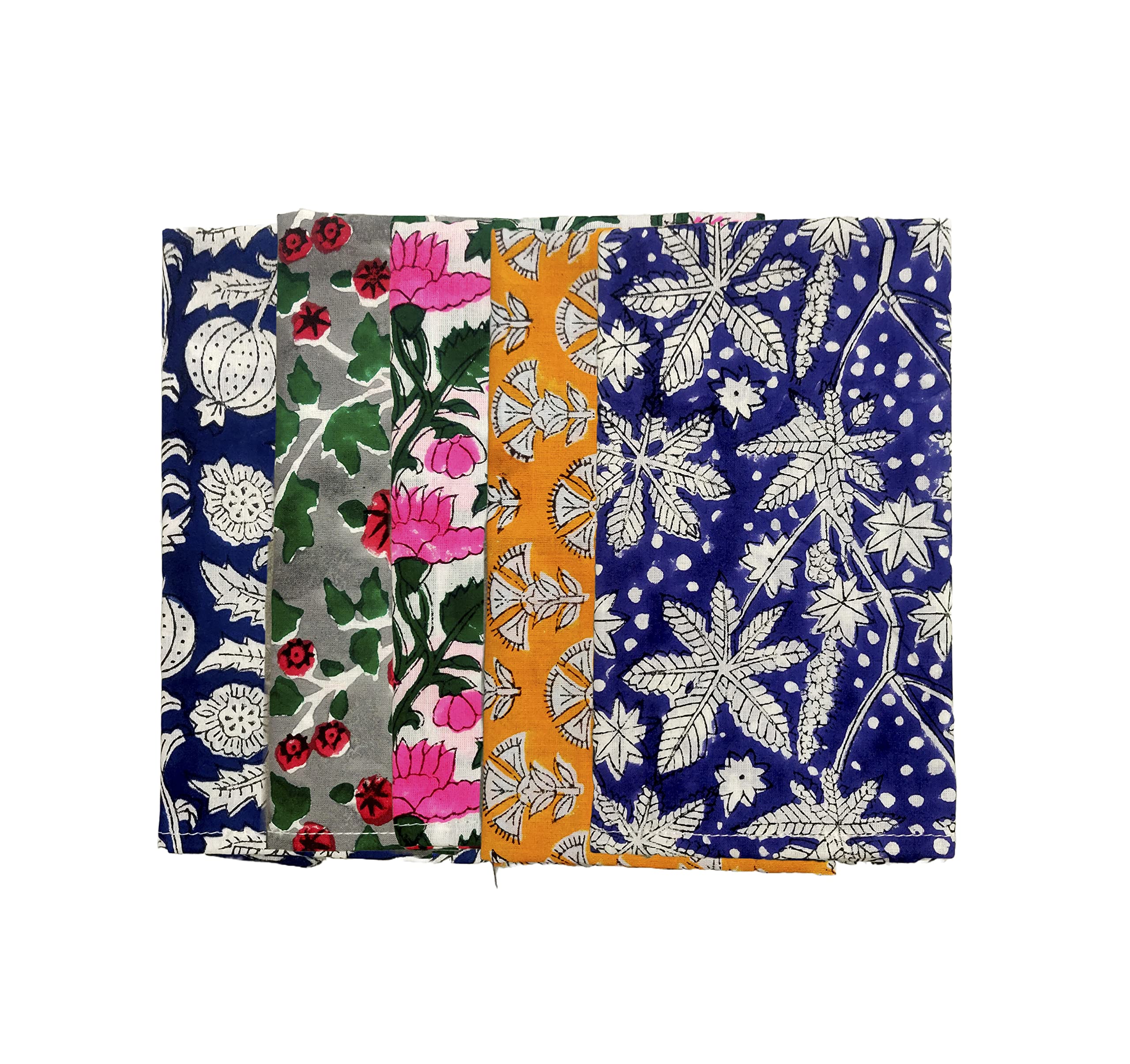 Servietten, 100 % Baumwolle, Set mit 20 Stoffservietten, dekorativ, waschbar, für Geschenke, Zuhause, Küche, Esszimmer, Cocktailpartys und Camping, Provence – Frühling/Sommer, 40,6 x 40,6 cm