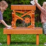 Water Table and Sand Table for Outdoor and Indoor Use - Weather-Proof Sensory Play - Durable Material - Multi-Functional Design - Age-Appropriate - Perfect for Toddlers 1-3 & 3-5yrs