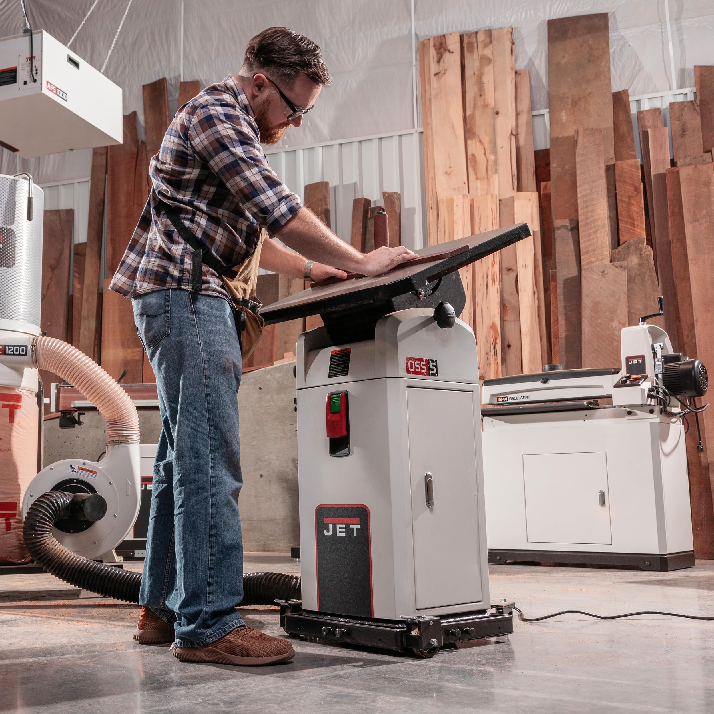 Amazon.com: JET Oscillating Spindle Sander, 1720 RPM, 1 HP, 115V