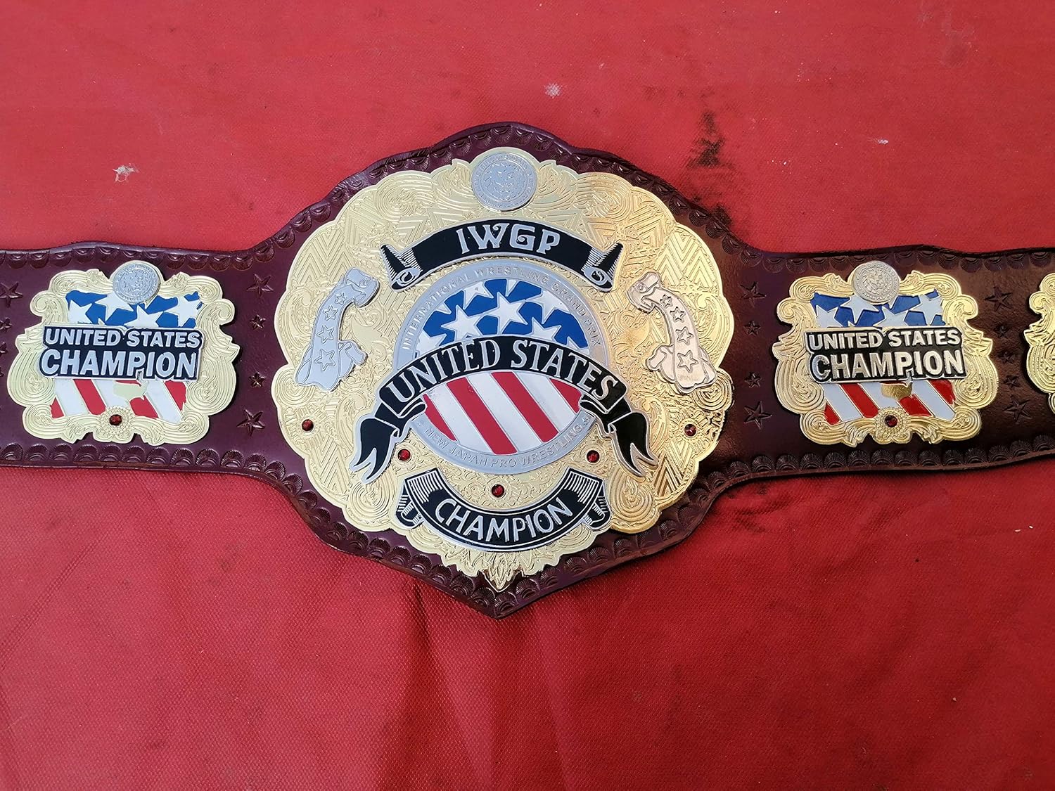 Buy IWGP United States Championship Replica Wrestling Belt Real Leather