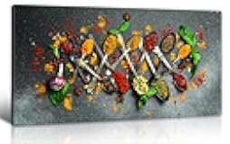 JiazuGo Framed Large Kitchen Wall Art 20