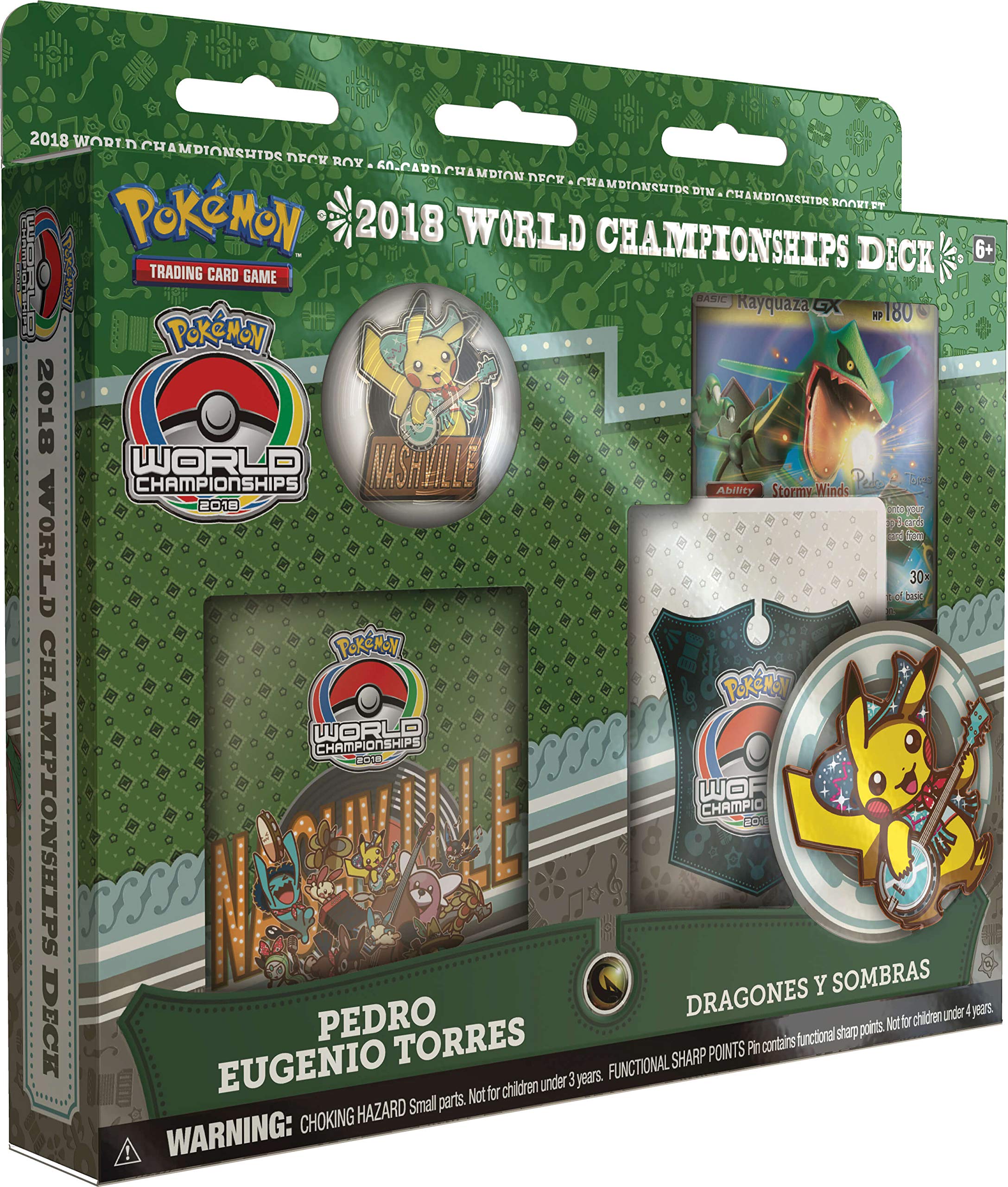 Pokemon TCG: 2018 World Championship Deck Set of All 4 Champion
