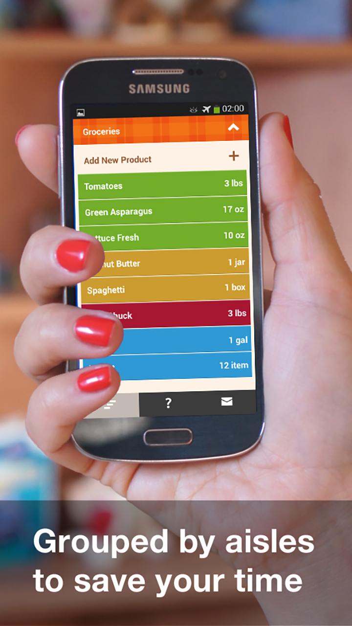 Organizy Shopping Grocery List App on the Amazon Appstore