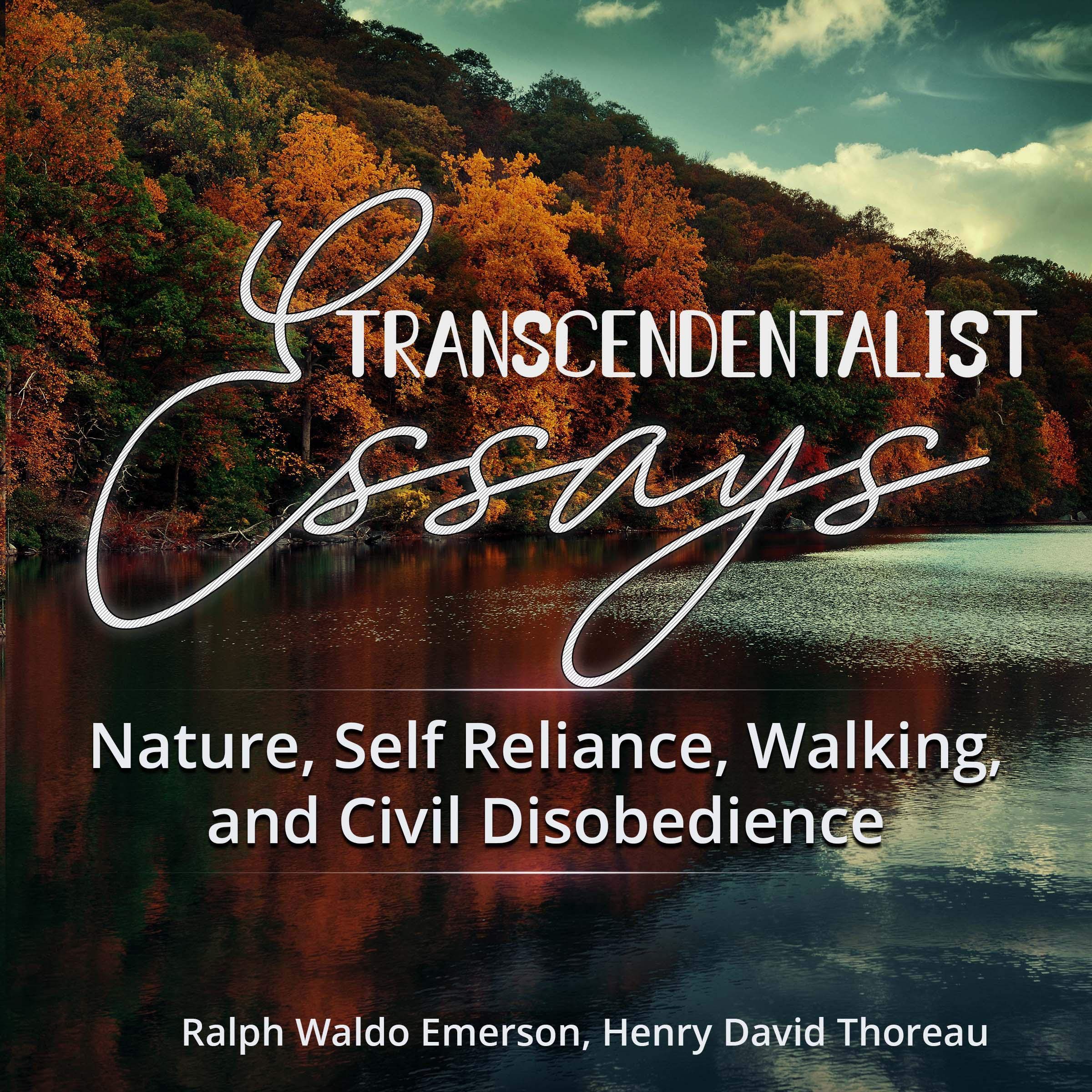 Cover art for Transcendentalist Essays: Nature, Self Reliance, Walking, and Civil Disobedience