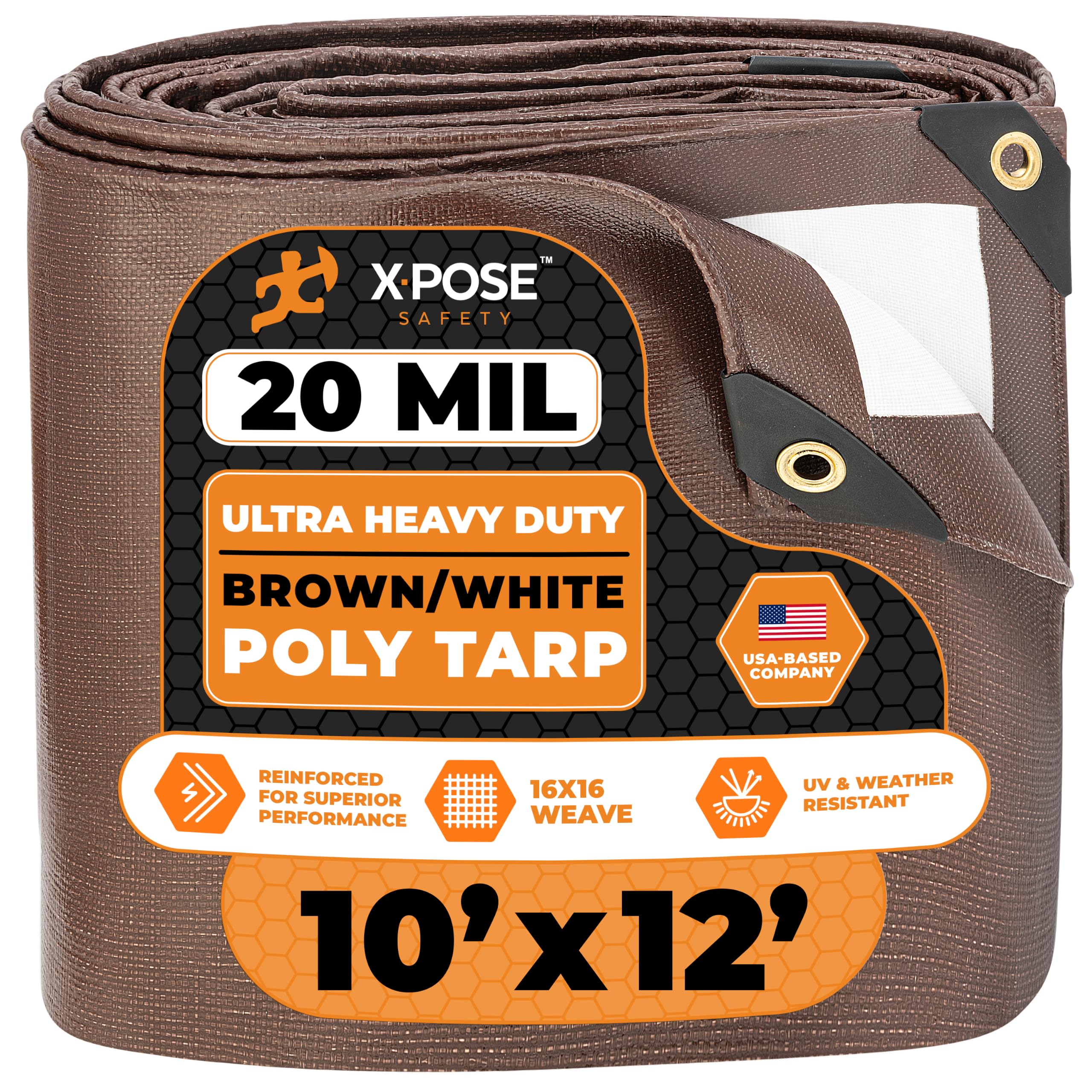 Xpose Safety 20 Mil Ultra Heavy Duty Tarp
