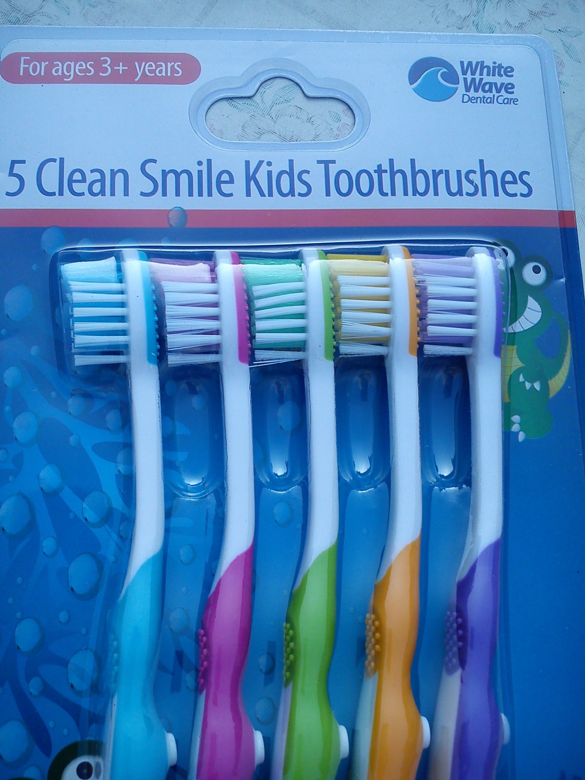 5 Clean Smile Kids Toothbrushes
