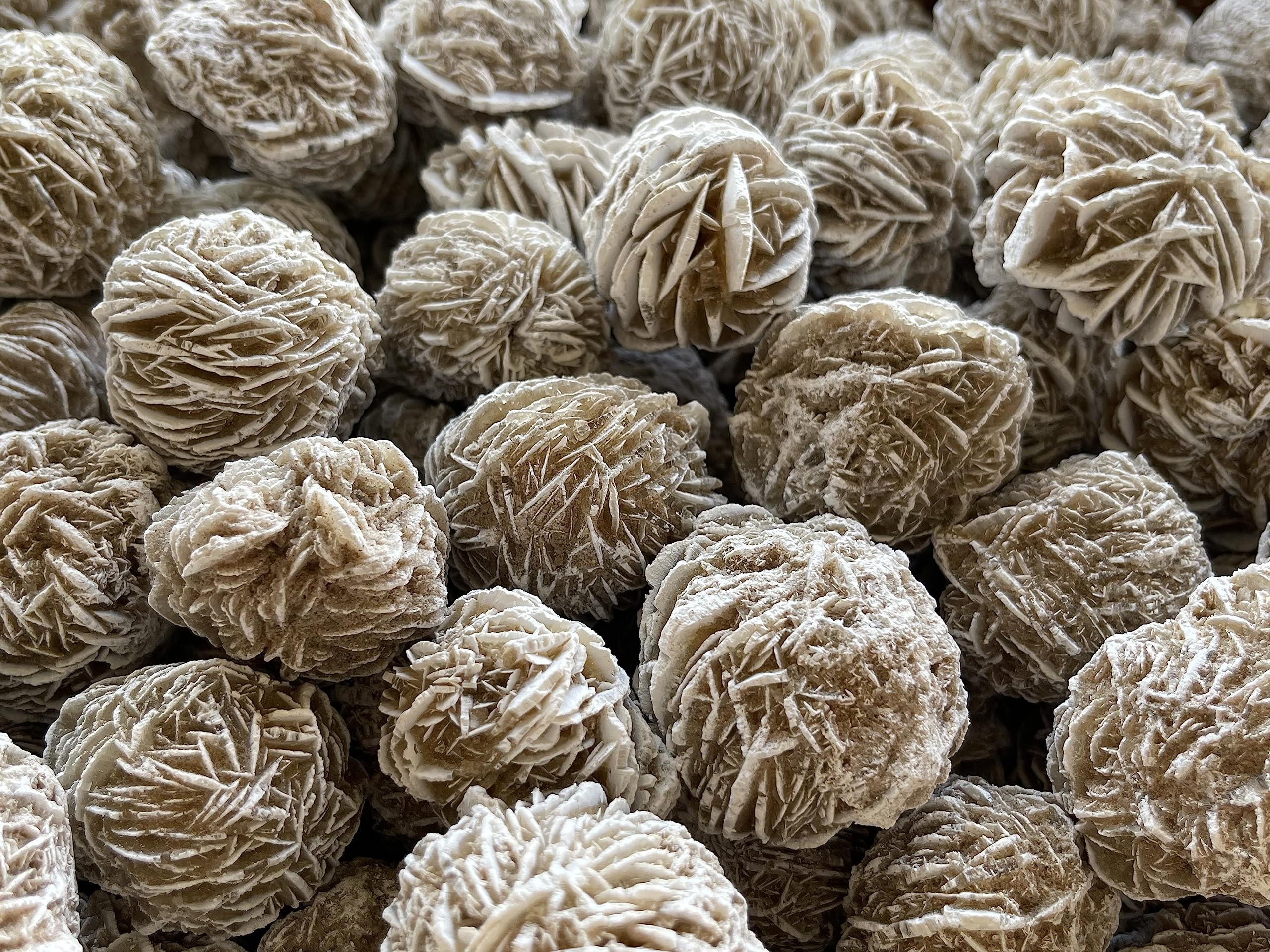 Wholesale Raw Desert Rose Crystals, Natural Desert Rose Stone, Natural Rough Desert Rose Crystals, Desert Rose Rough, Desert Rose Healing Crystals (Desert Rose, 1 Pound)