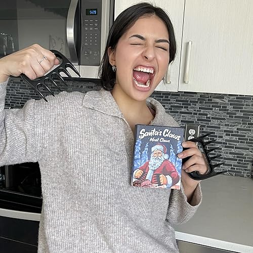 Miniatura 8 de Trituradora de carne, garras trituradoras de calcetines para hombres y mujeres, regalos de elefante blanco, regalos de Navidad, adultos, papá,