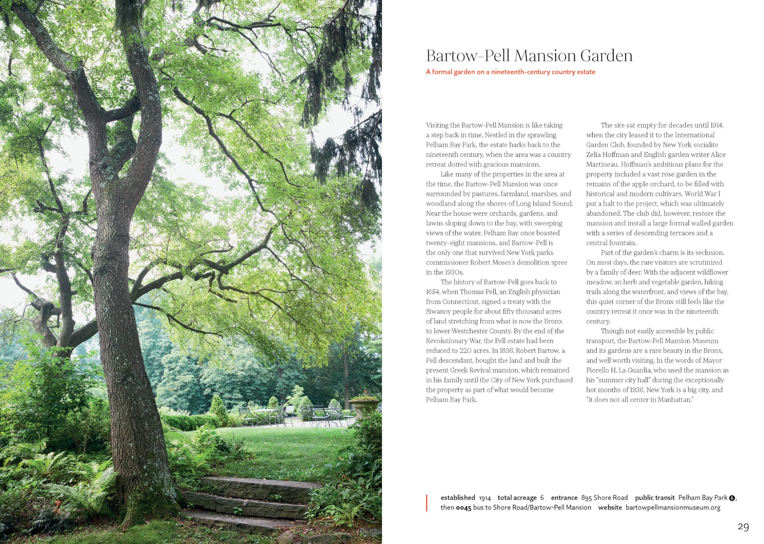 New York green: discovering the city's most treasured parks and gardens