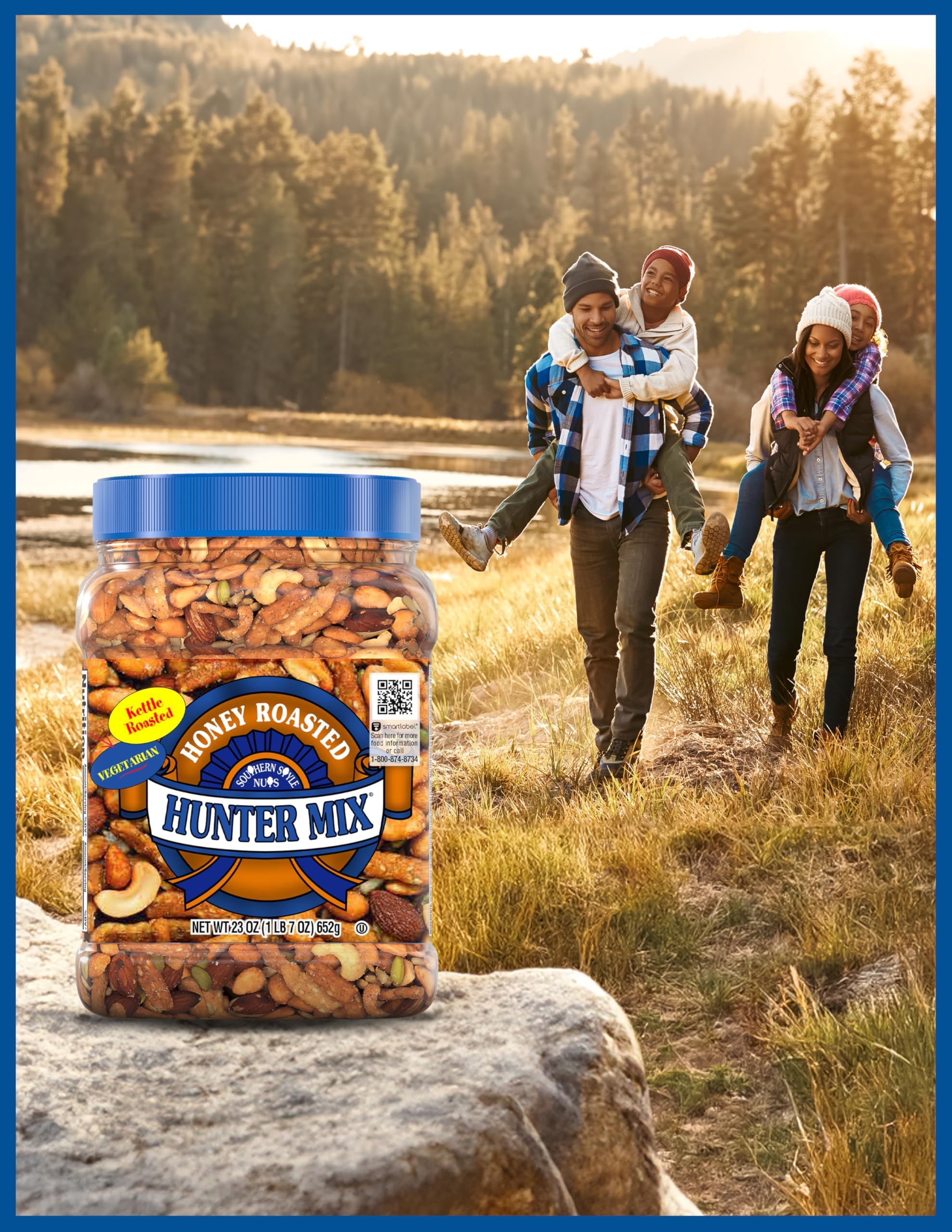 Amazon.co.jp: Southern Style Nuts Honey Roasted Hunter Mix, 23