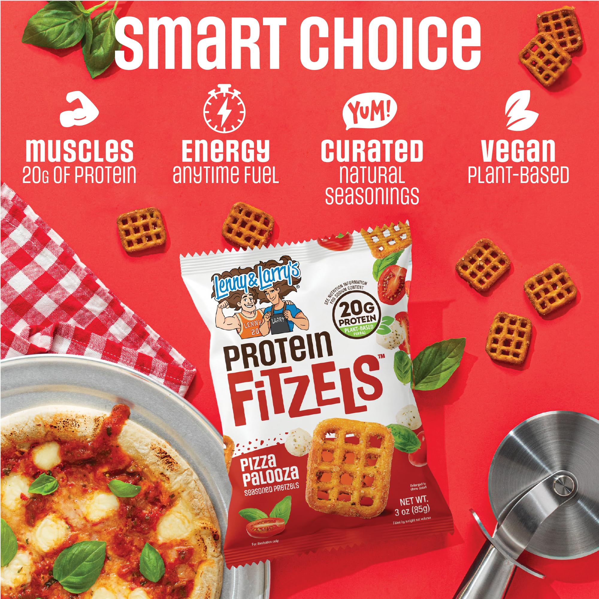 Amazon.com: Lenny & Larry's FITZELS Protein Pretzels (Pizza