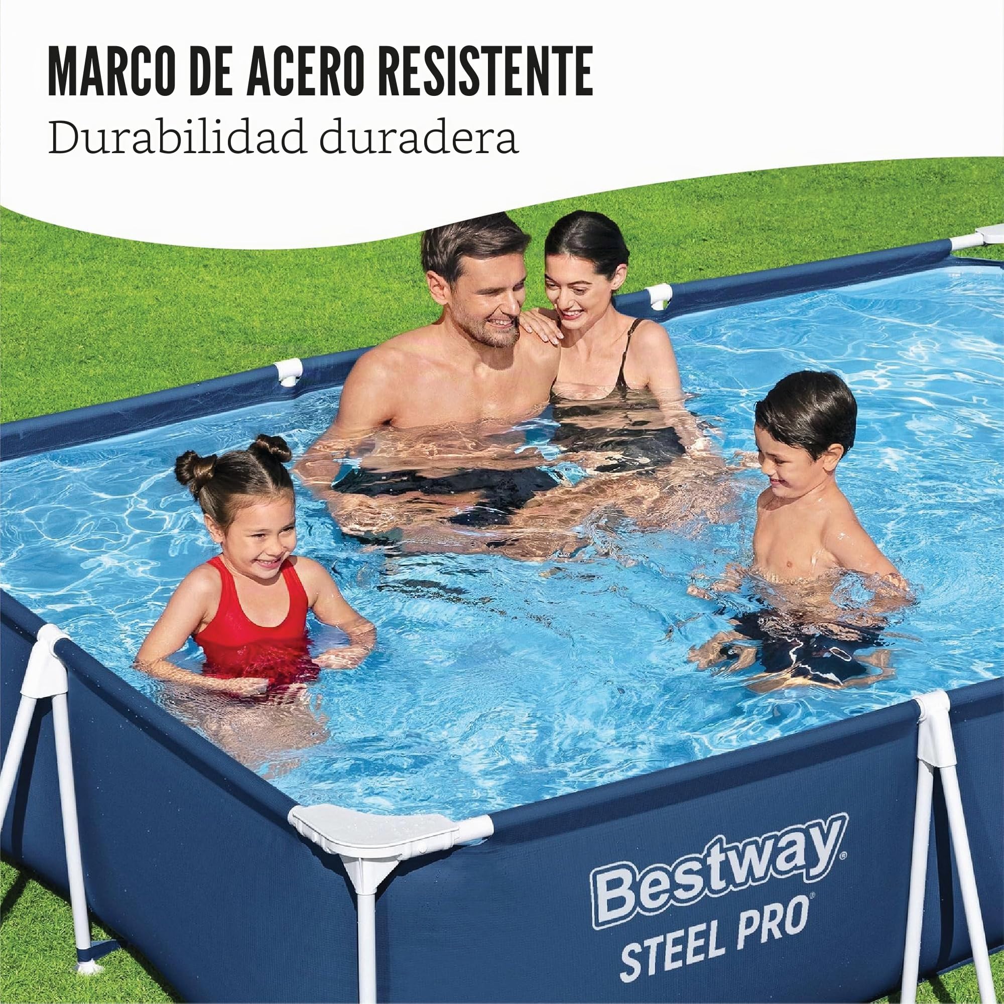 9'10" x 6'7" x 26"/3.00m x 2.01m x 66cm Pool
