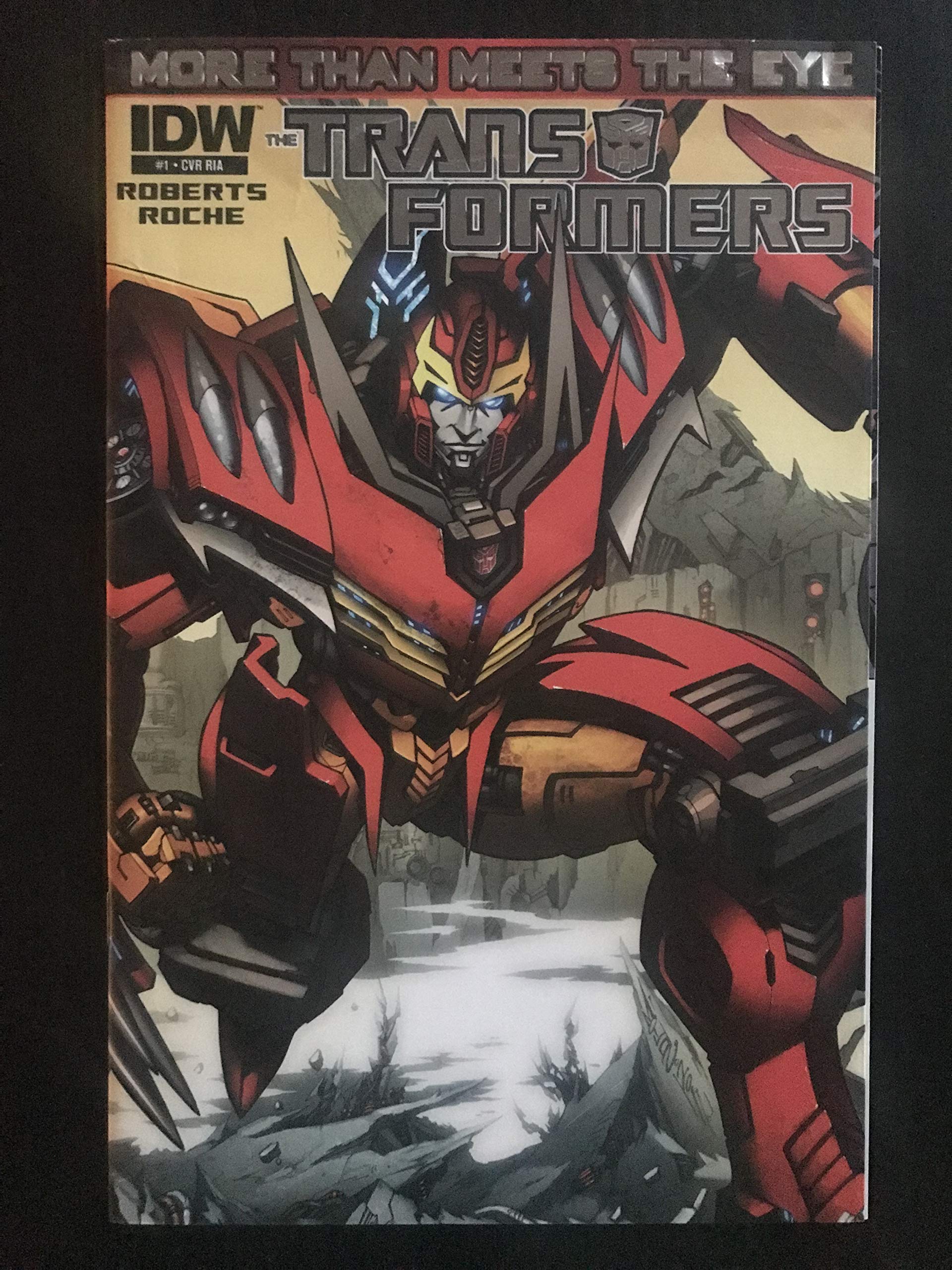 Transformers More than Meets the Eye #1 2012 IDW Variant TF Comic