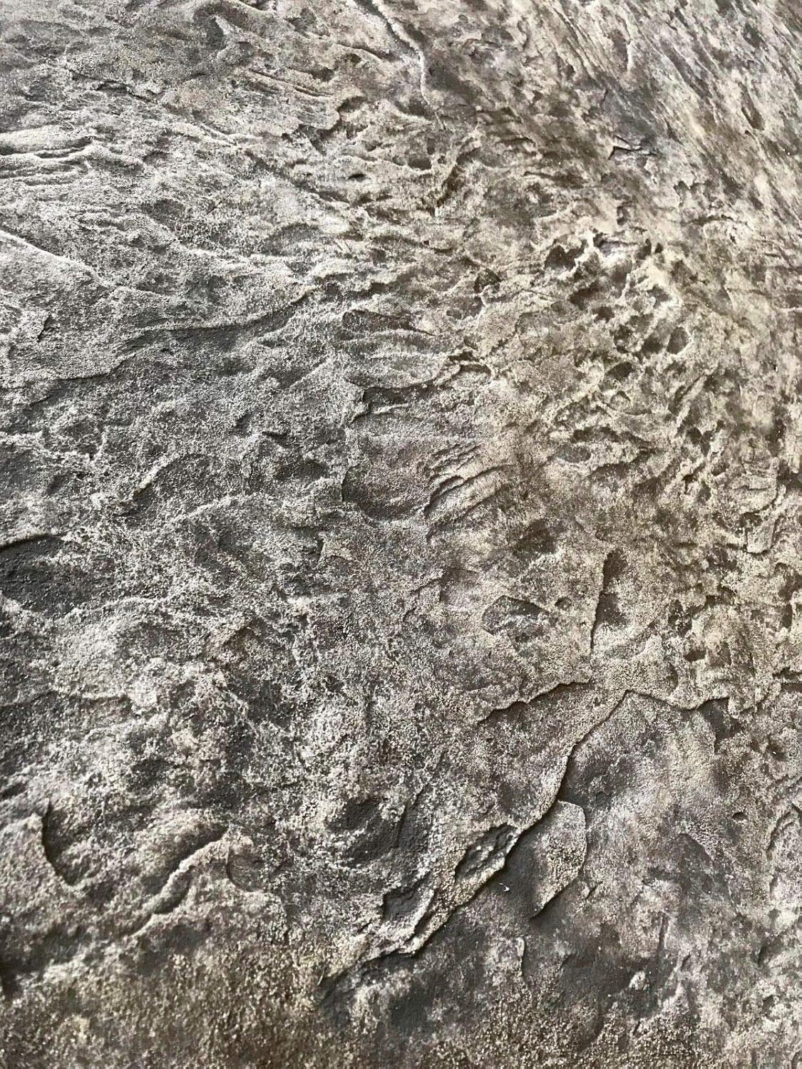 3 x 3 ft Seamless Concrete Stamp Texturing Skin Single - Concrete, Cement, Overlay (Vermont Slate)