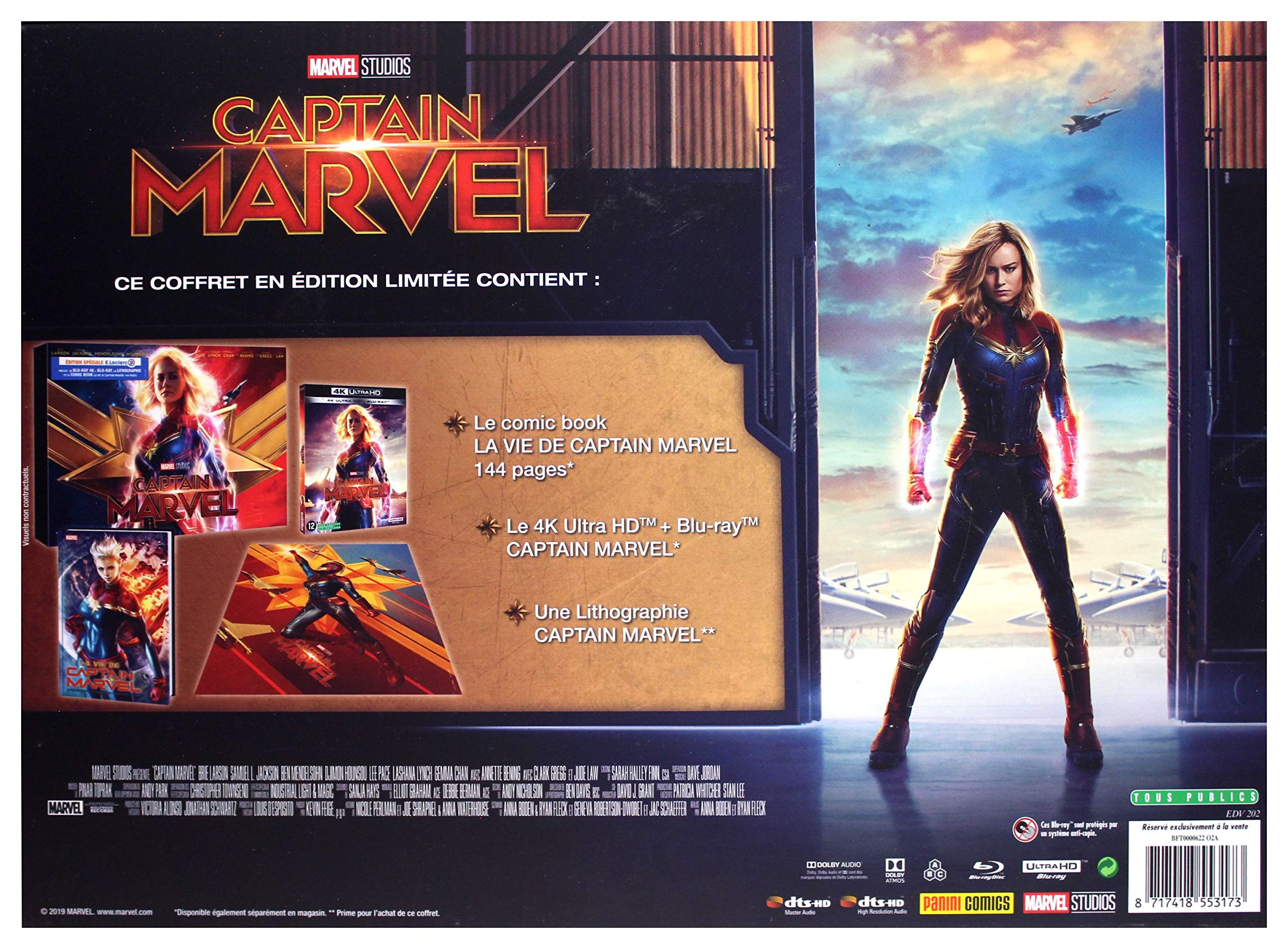 Capitana Marvel (BOX) [Blu-Ray]+[KSIĄŻKA] [Region Free] (Audio español. Subtítulos en español)