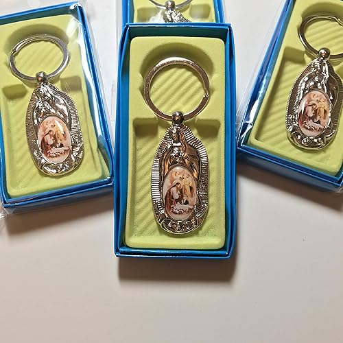 Llavero de fiesta para primera comunión para niño RECUERDOS DE BAUTIZO Primera Comunión