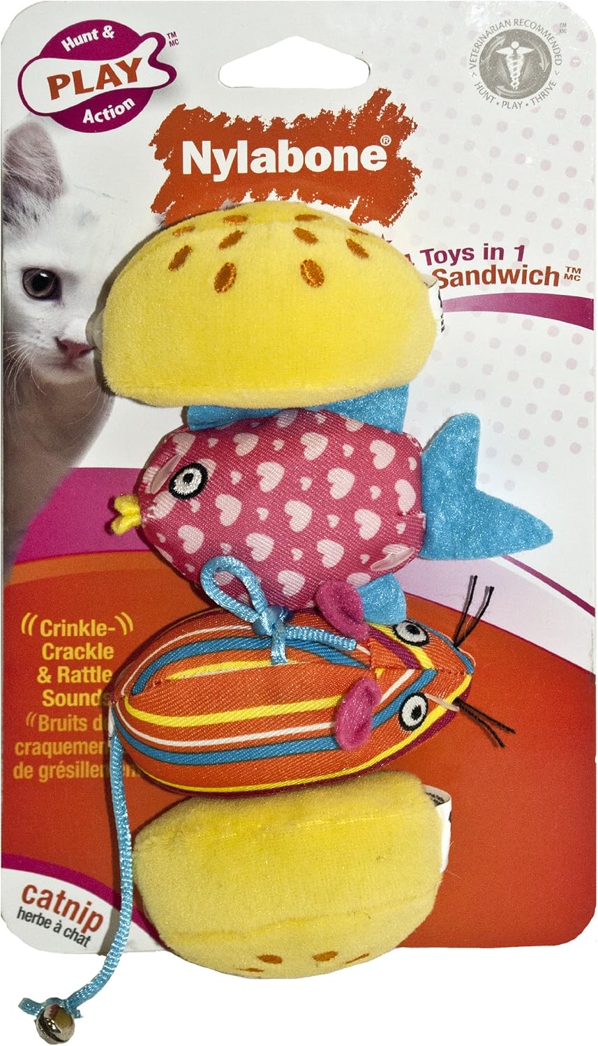 Cat Play Silly Sandwich - 4-Toys-in-1