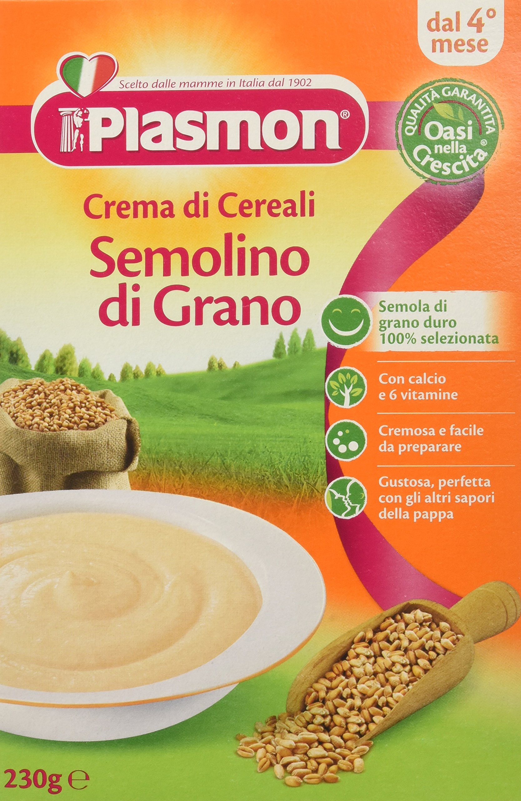 Plasmon Semolino Di Grano Gr.230 - [confezione da 12]