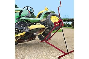 Riding Mower Lift, Foldable Design, 890 lbs Capacity Heavy Duty Lawn Mower...