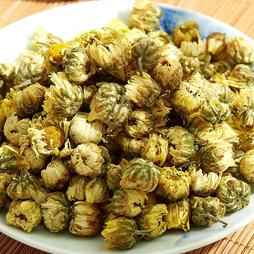 Miniatura 3 de ChaWuWarmSun A Té de crisantemo,1.75oz50g,Brote de crisantemo blanco,HangZhou TongXiang Tai Ju,Té de flores chino