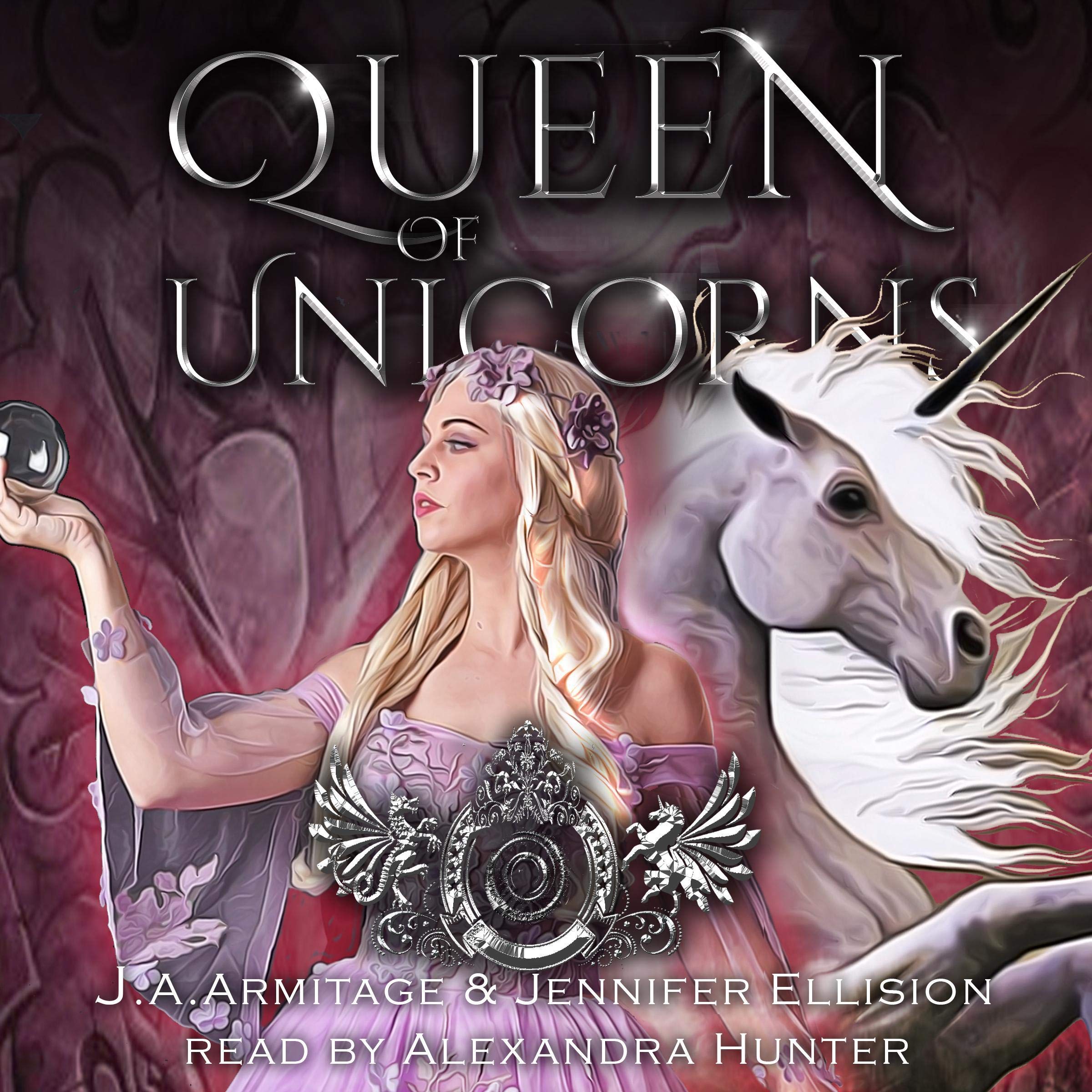Cover art for Queen of Unicorns: A Rumpelstiltskin Retelling