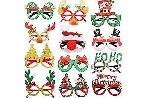 12Pcs Christmas Glasses Frames