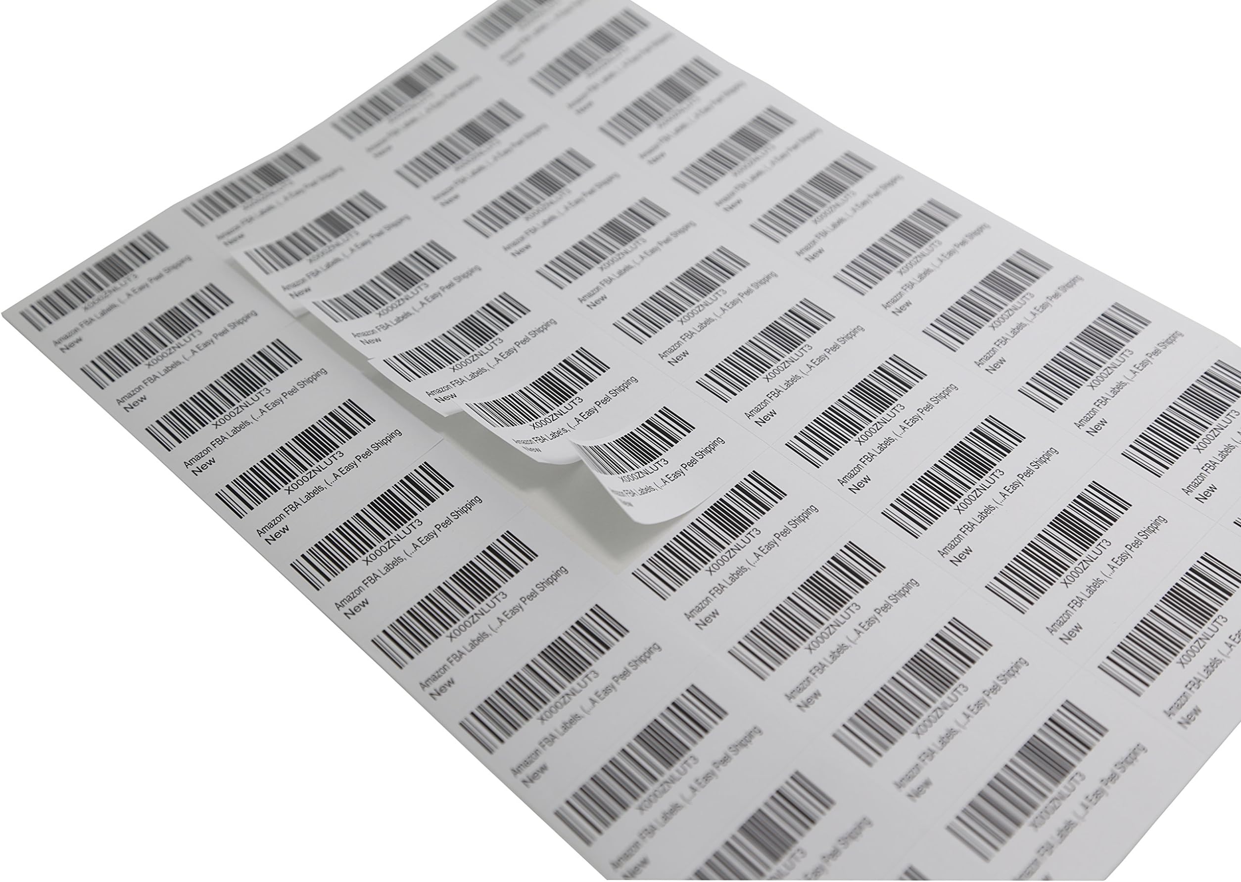 Amazon FBA Labels, (100 Sheets, 40 Labels per sheet) of 40-up labels 52.5mm x 29.7mm on A4 size Paper - Self Adhesive FBA Shipping