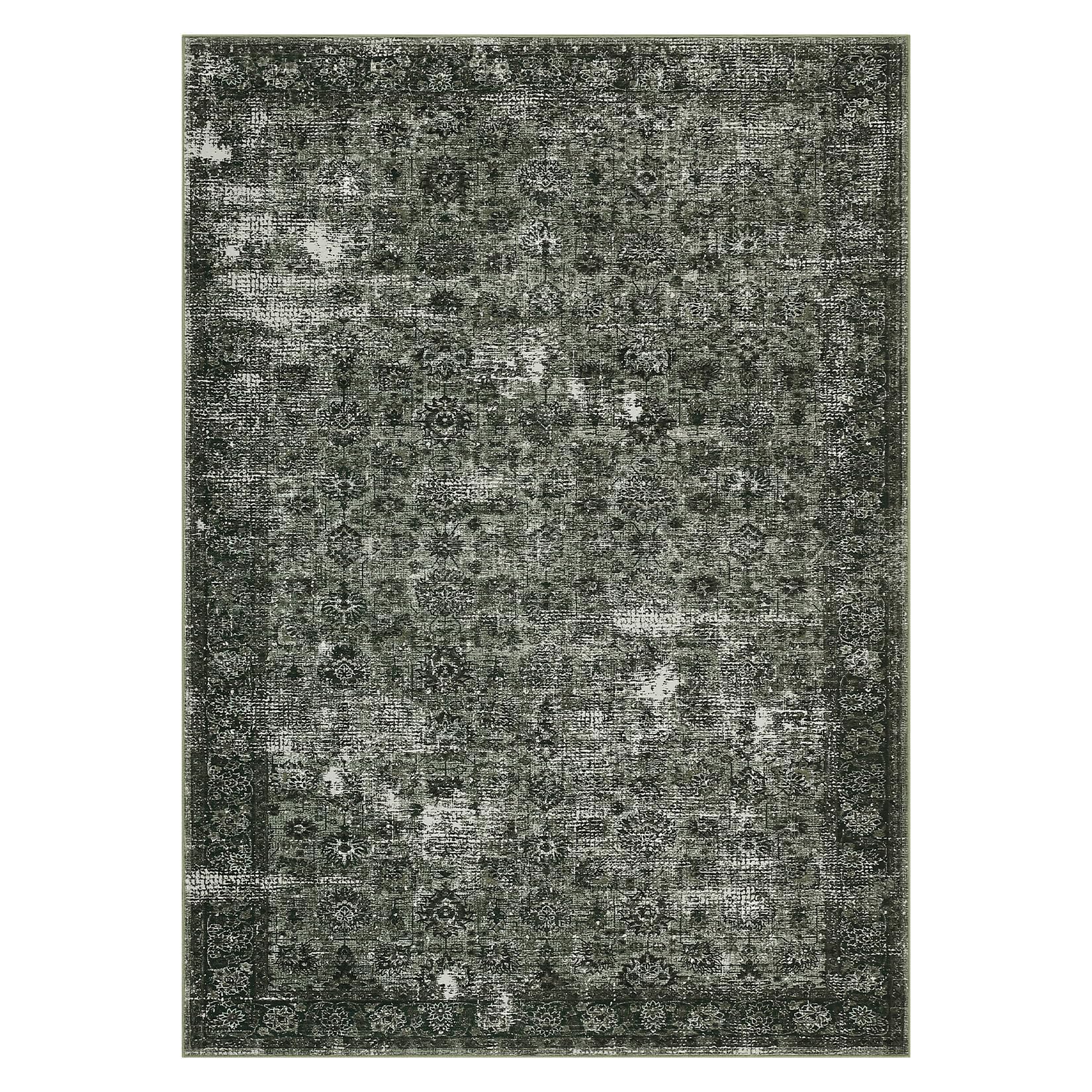 Garvee Alfombra Salon Persa Vintage Lavable 200x290cm Dormitorio Sala