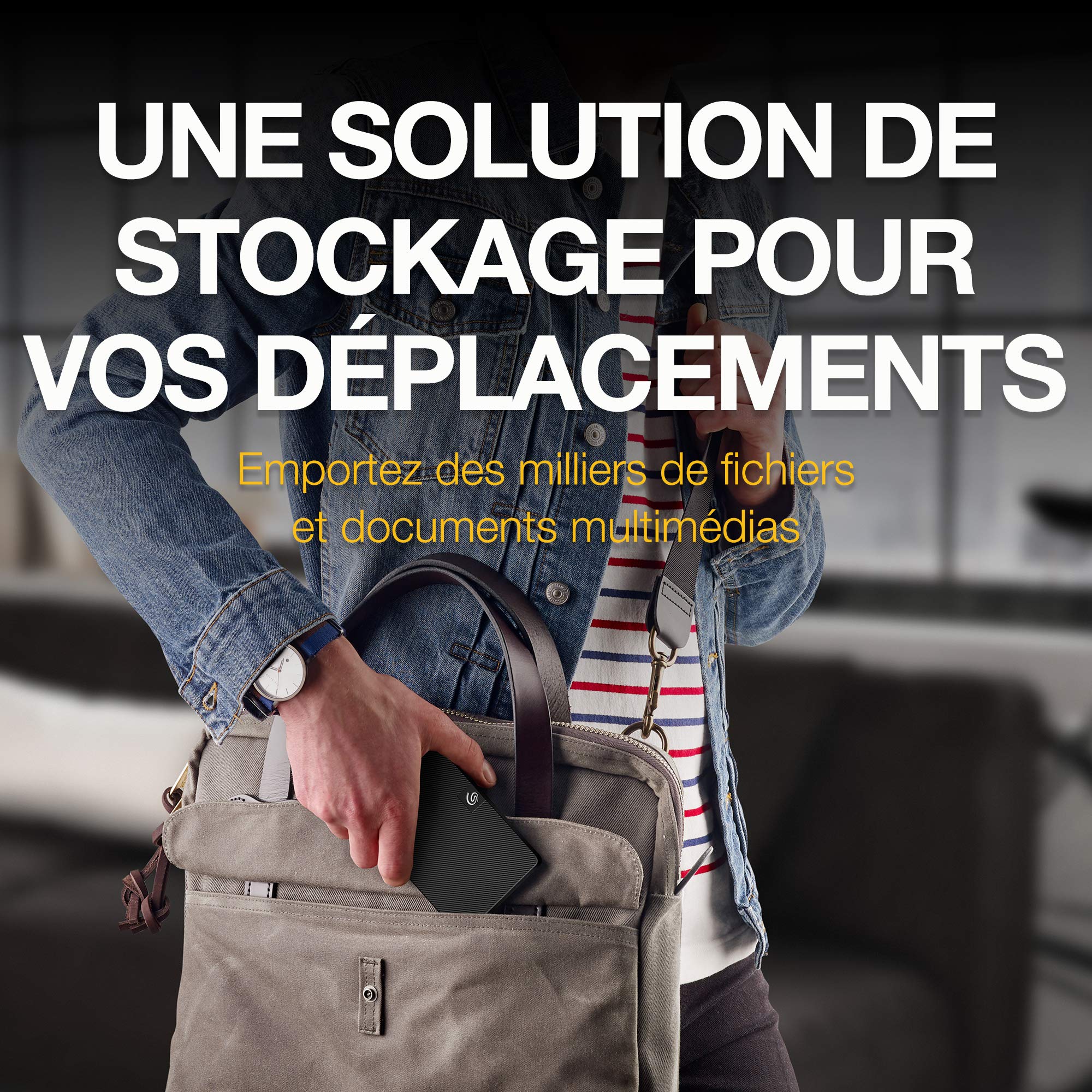 Seagate Expansion, 2 TB, External Hard Drive HDD, 2.5 Inch, USB 3.0, PC & Notebook, 2 Years Rescue Services (STKM2000400)
