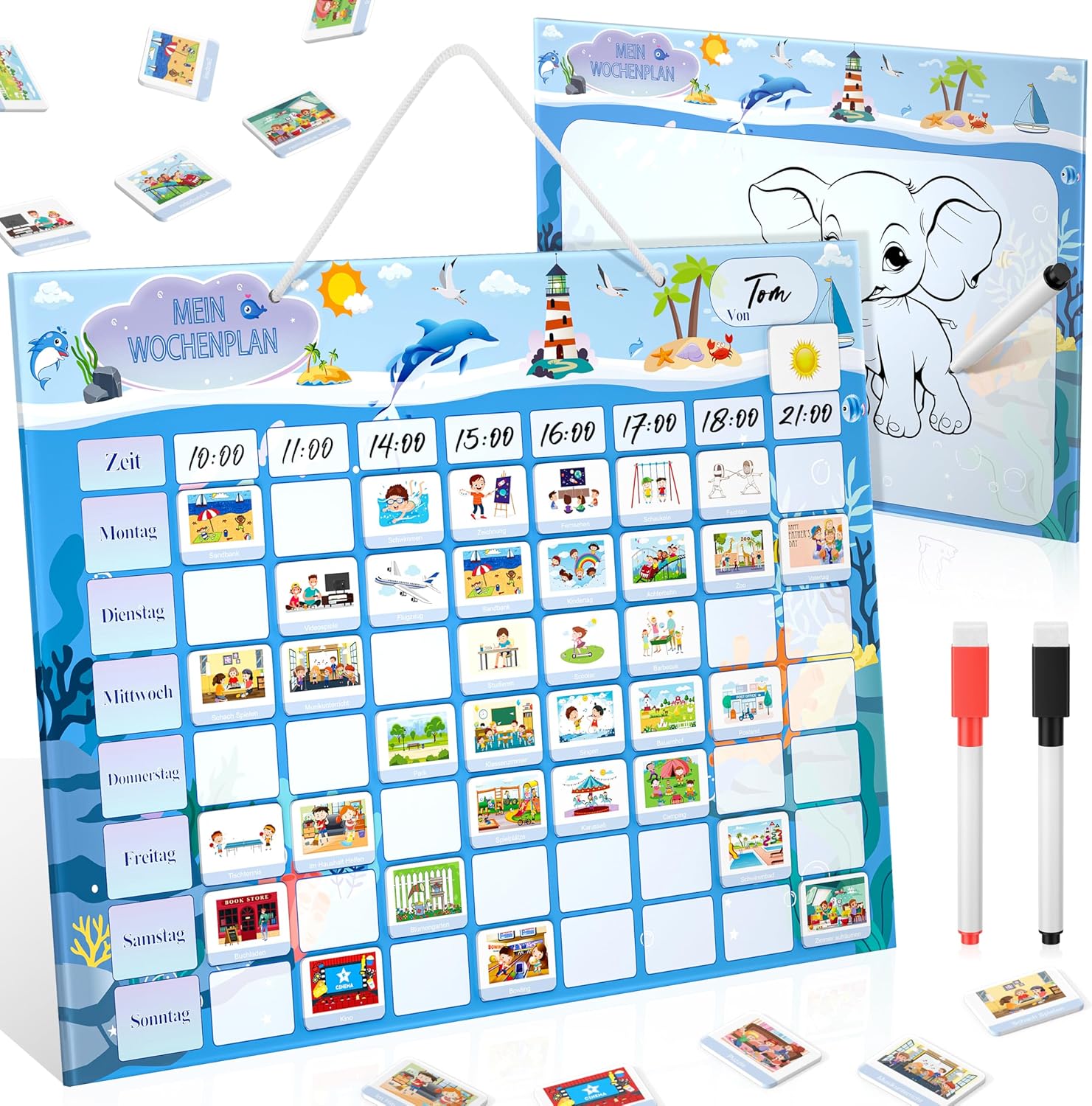 Montessori Wochenplaner für Kinder – jetzt für nur 4,99 € bei Amazon!