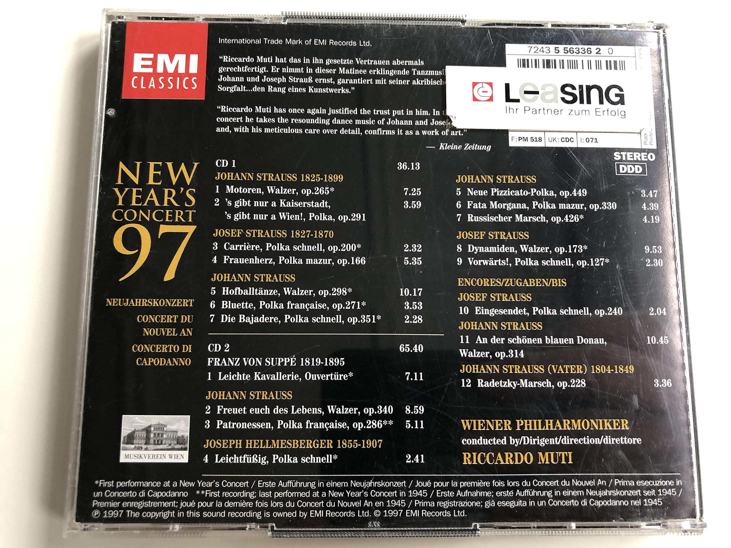 Concerto Di Capodanno 97