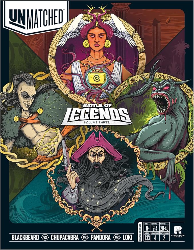 Endless Legend 2: Ya disponible el modo multijugador, junto con varios cambios 7 915+hUdbhML. AC SX679 Restoration Games Unmatched Battle of Legends Vol 3 - Strategy Board Game for 2 to 4 Players - Expansion with 4 New Heroes and Battlefields - 20-40 Min Playtime - Ages 9+