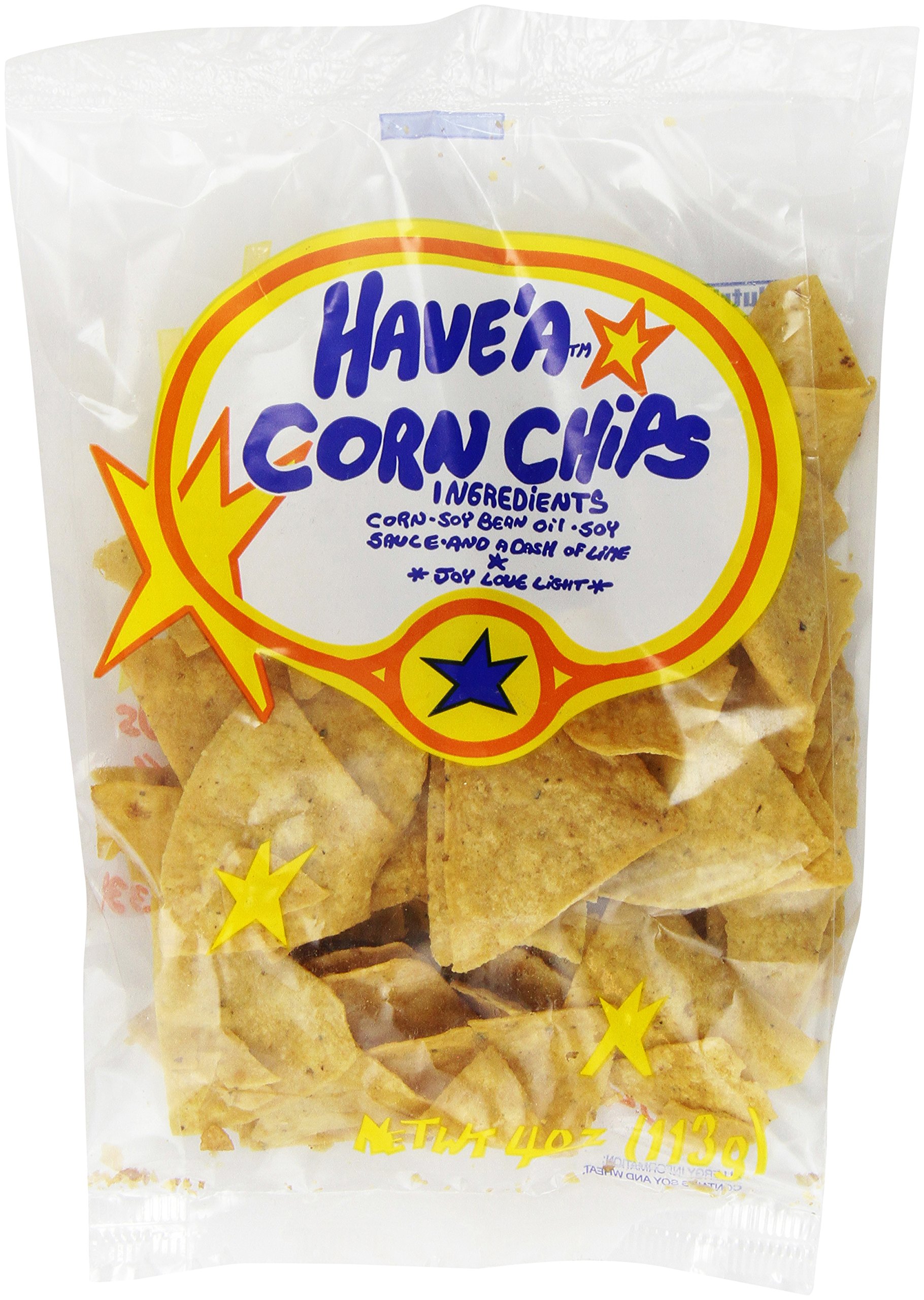 Have a Natural, Regular Corn Chip, Lemon , 4 oz